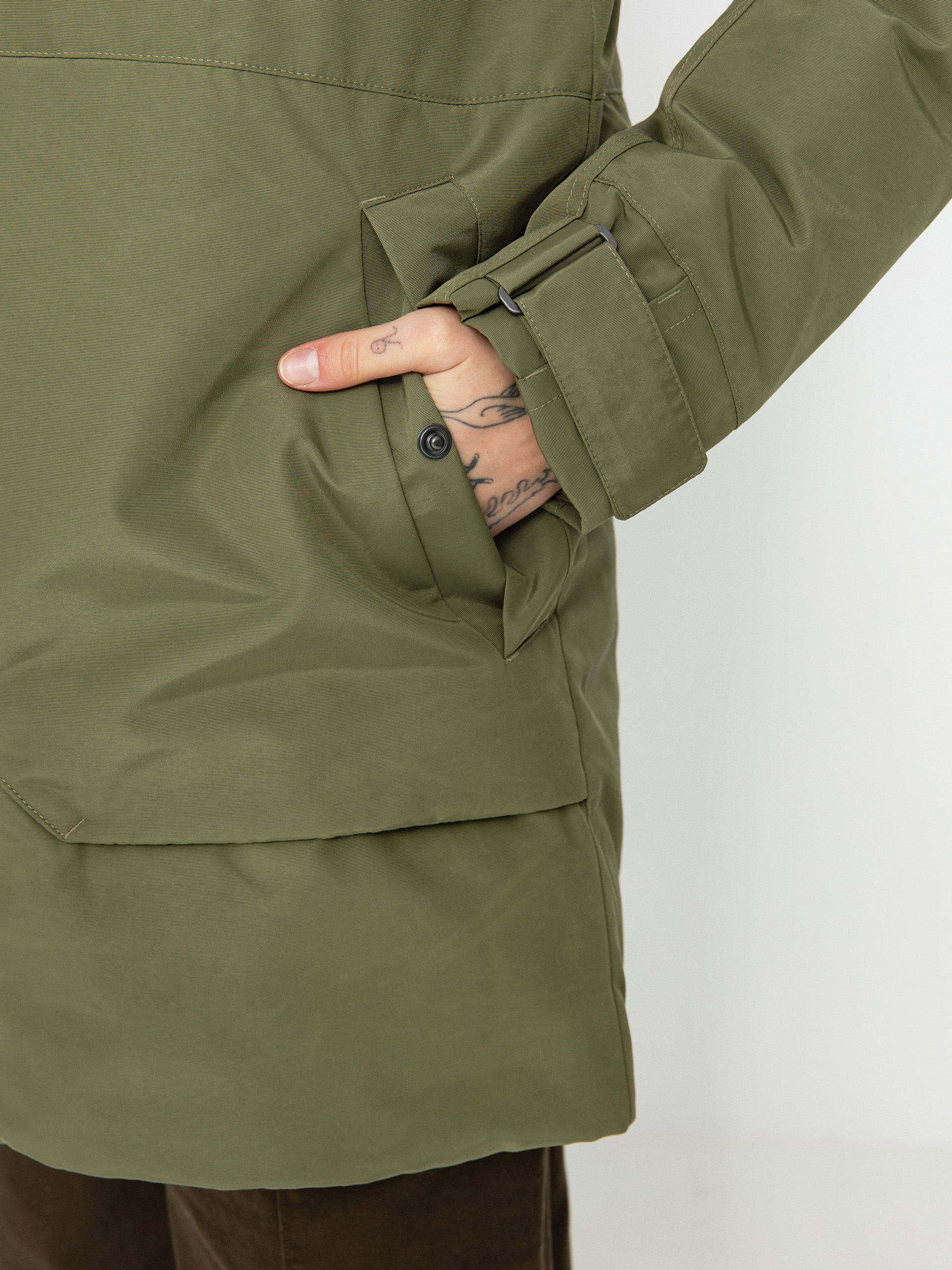 Női Burton Saxton Parka Snowboard dzseki (forest moss)