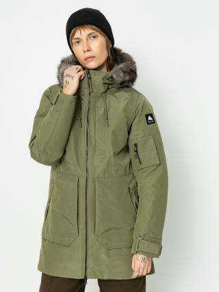 Burton Saxton Parka Snowboard dzseki Wmn (forest moss)