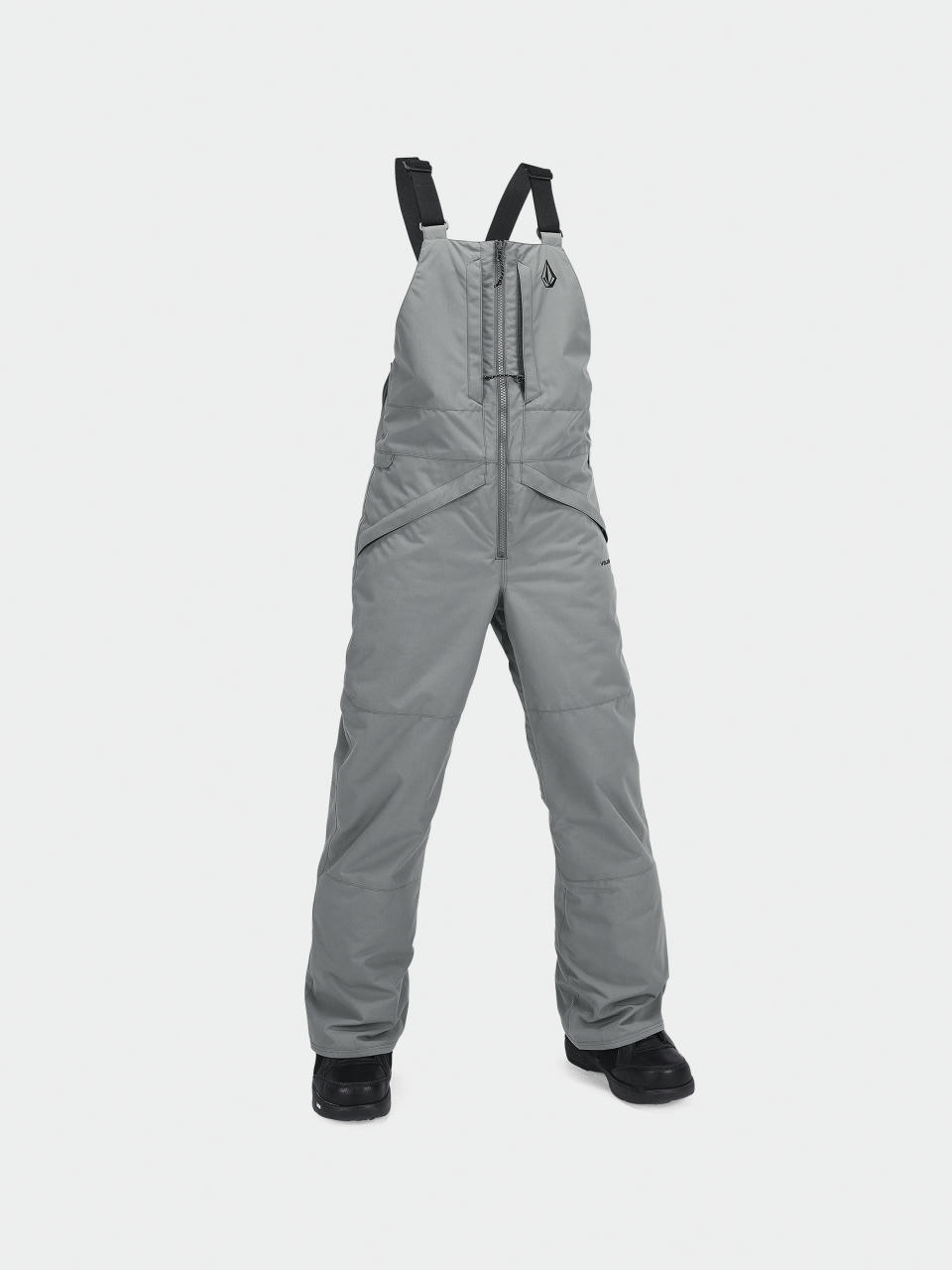 Volcom Barkley Ins Bib Overall JR Snowboard nadrág (storm grey)