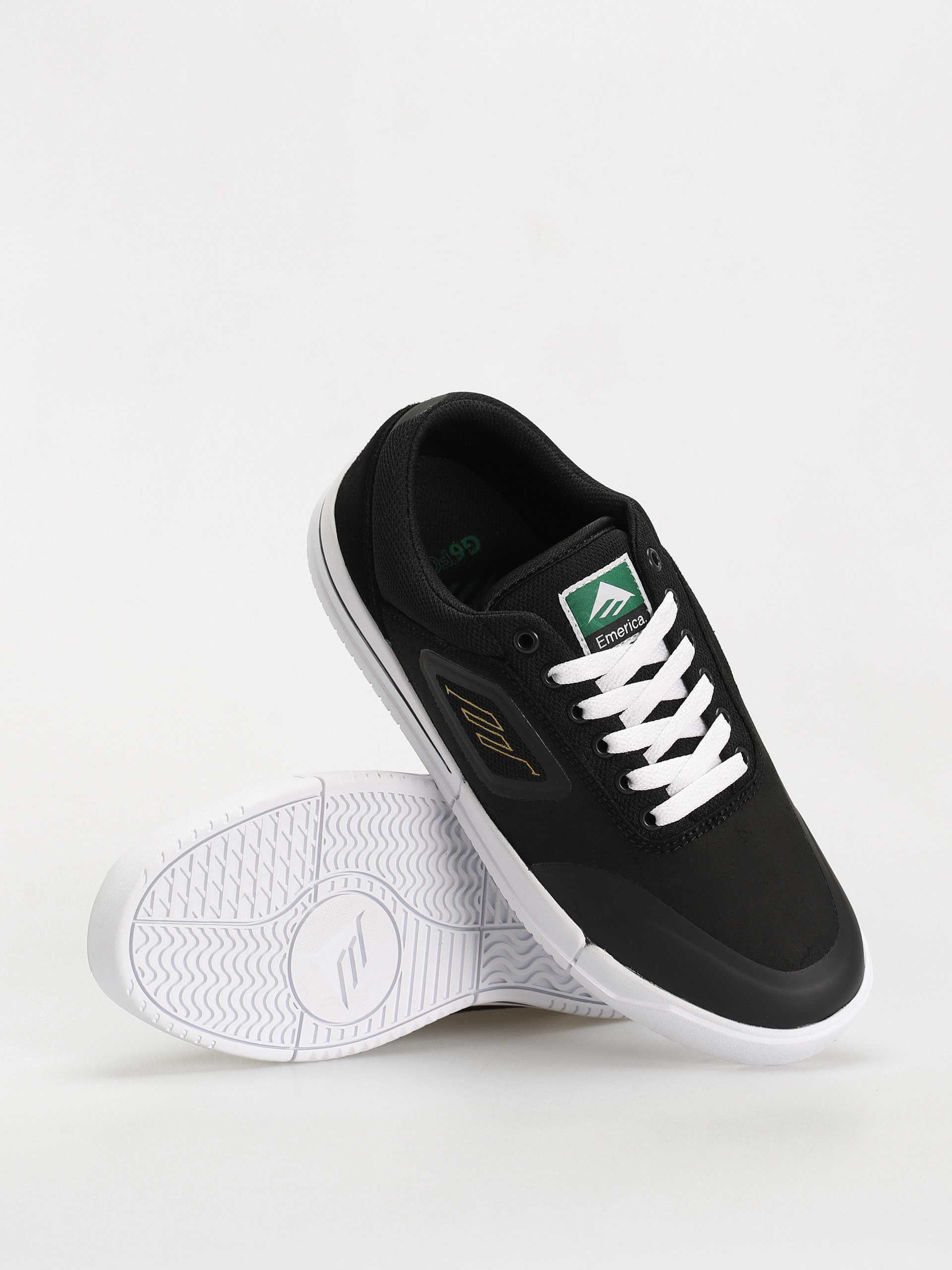 Emerica Phocus G6 Cipők (black/white/gold)