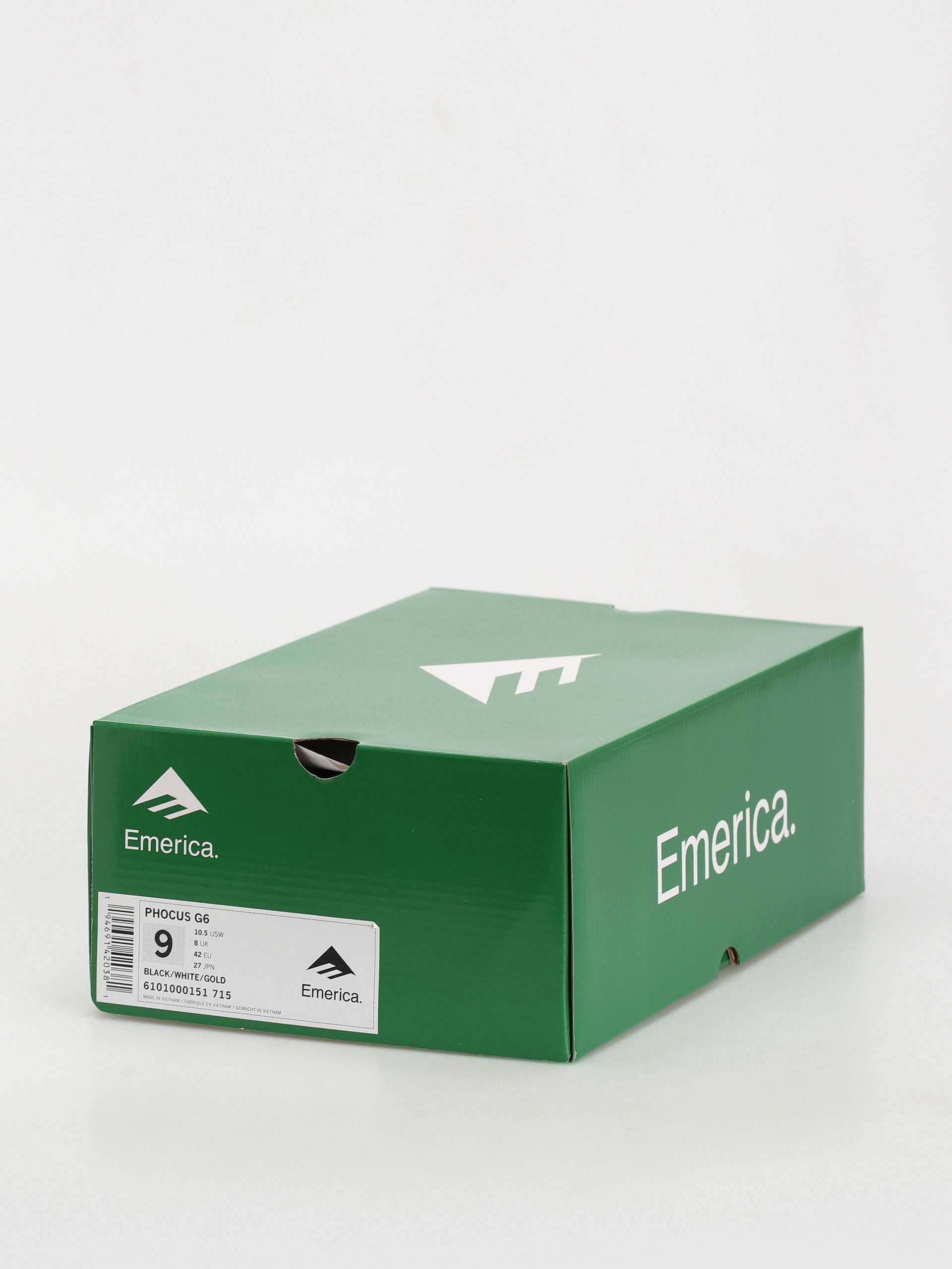 Emerica Phocus G6 Cipők (black/white/gold)