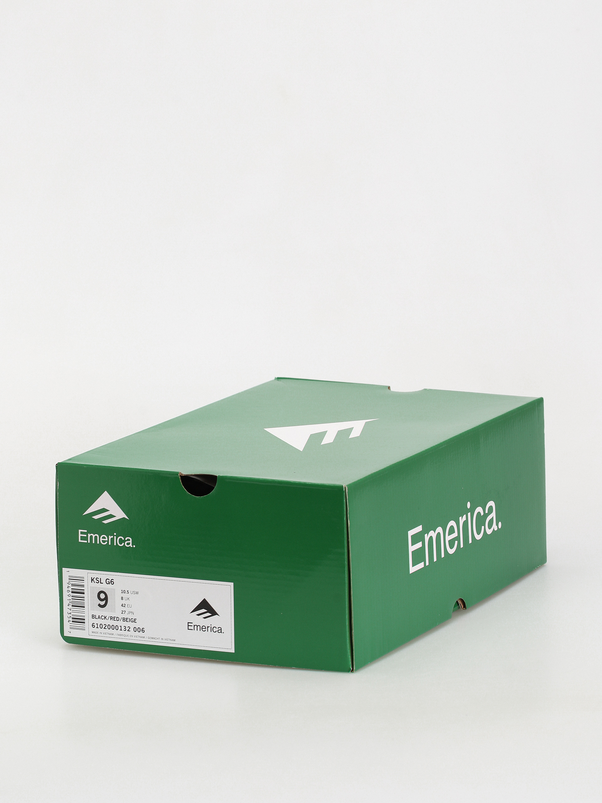 Emerica Ksl G6 Cipők (black/red/beige)