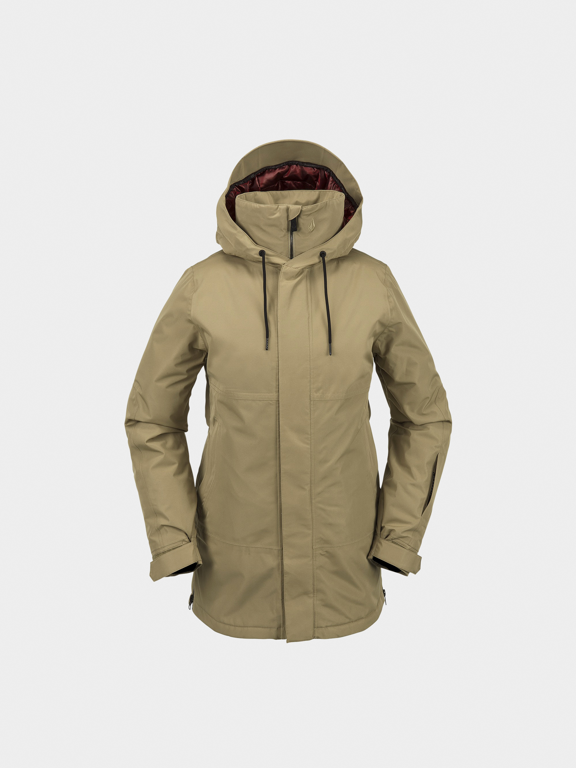 Női Volcom Paxson 2L Tds Inf Parka Snowboard dzseki (dark khaki)