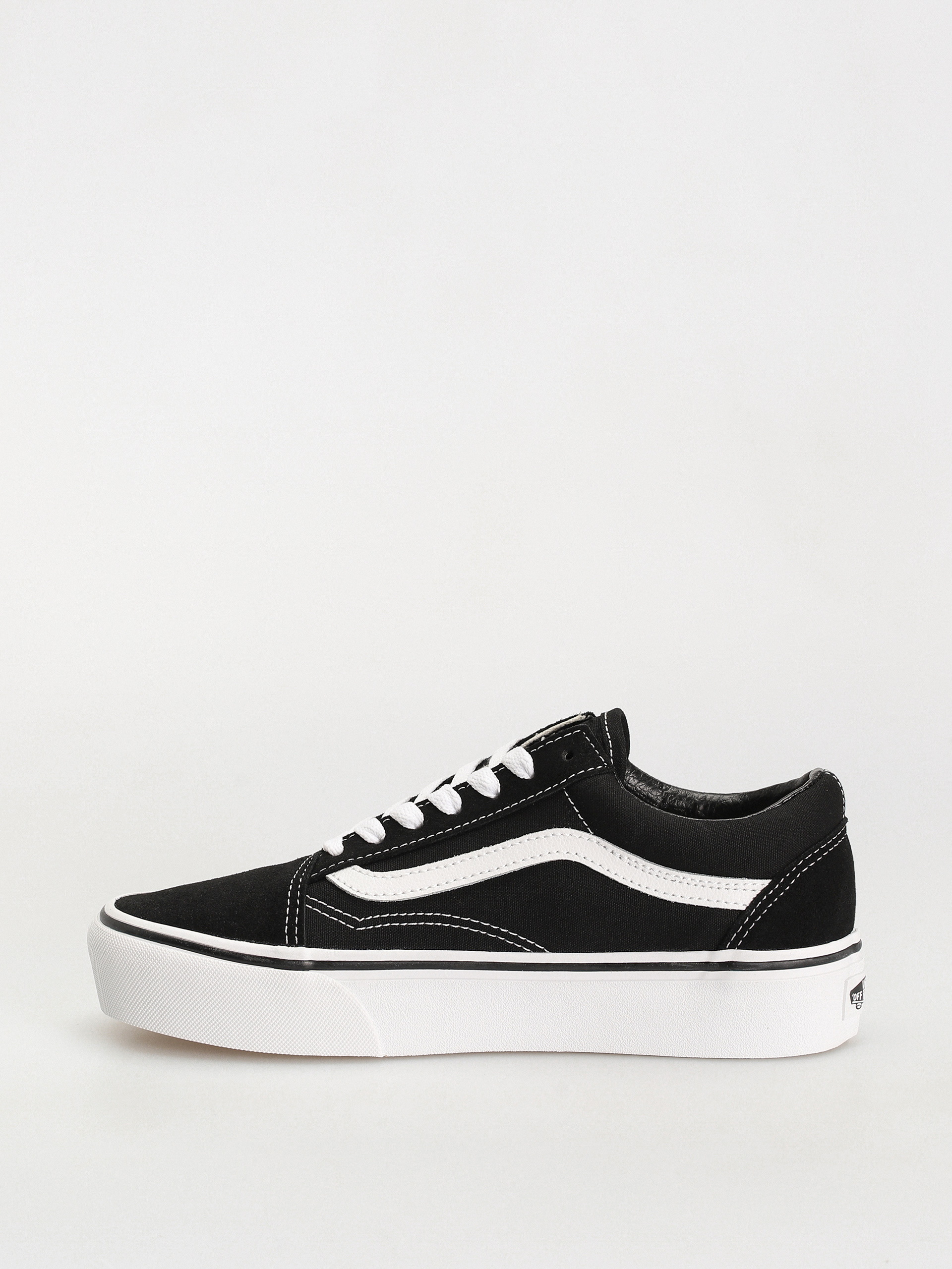 Vans Old Skool Platform Cipők (black/white)