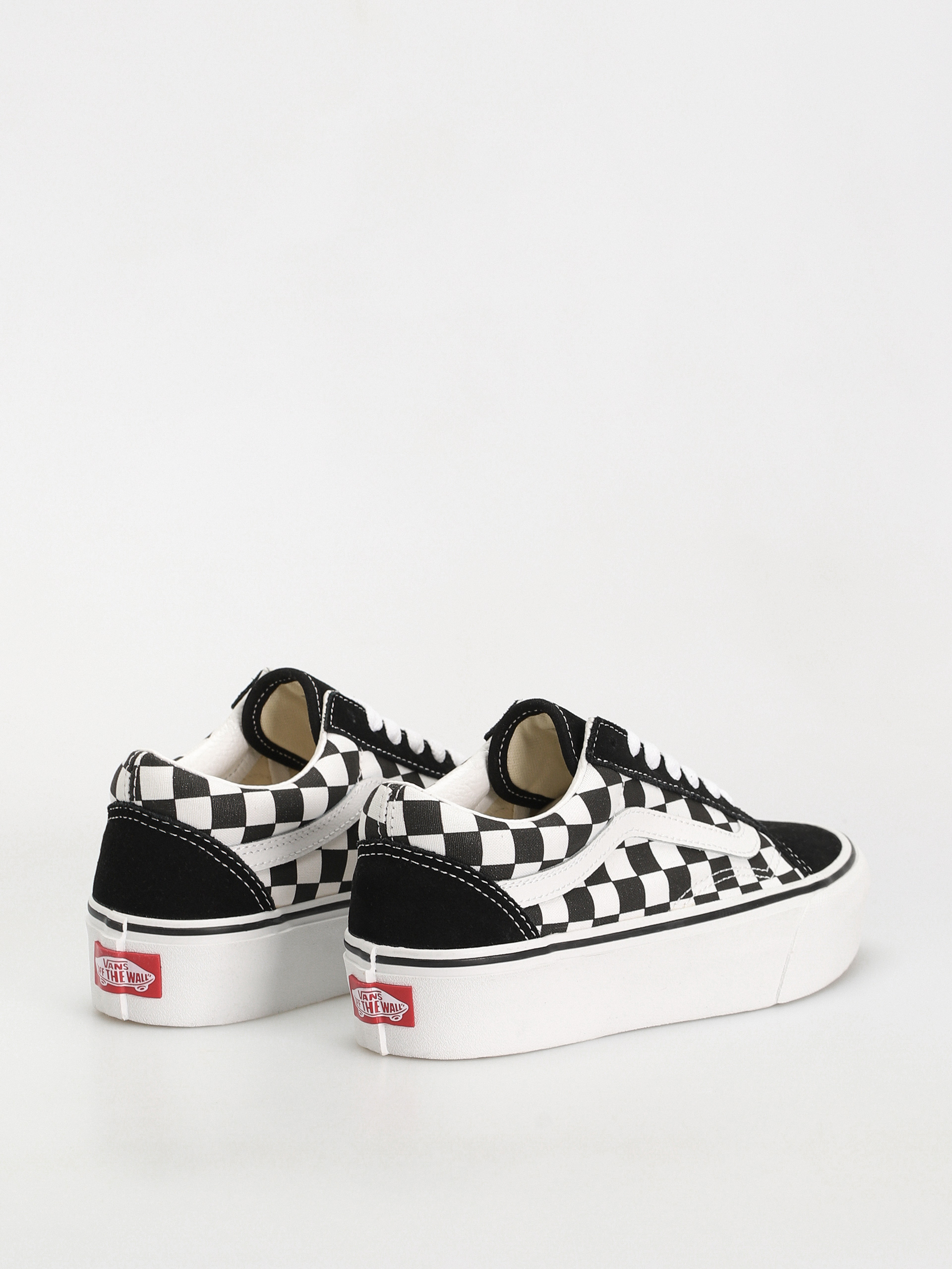 Vans Old Skool Platform Cipők (checker)