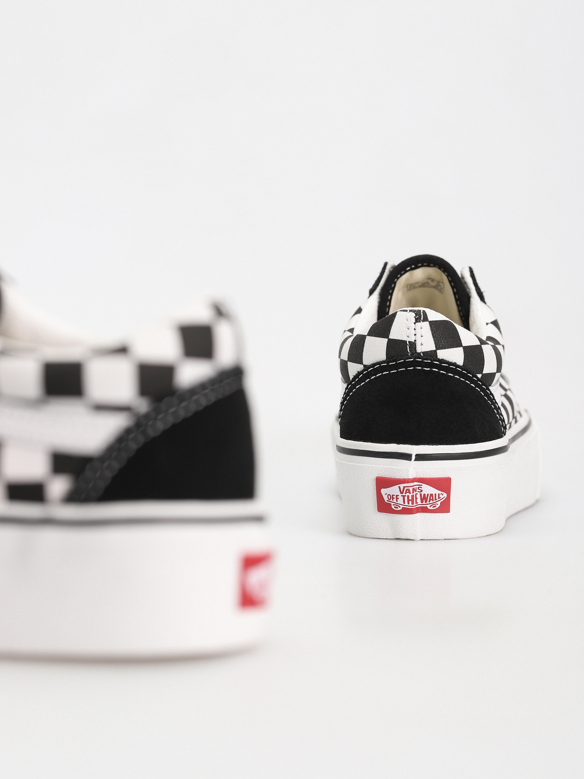 Vans Old Skool Platform Cipők (checker)