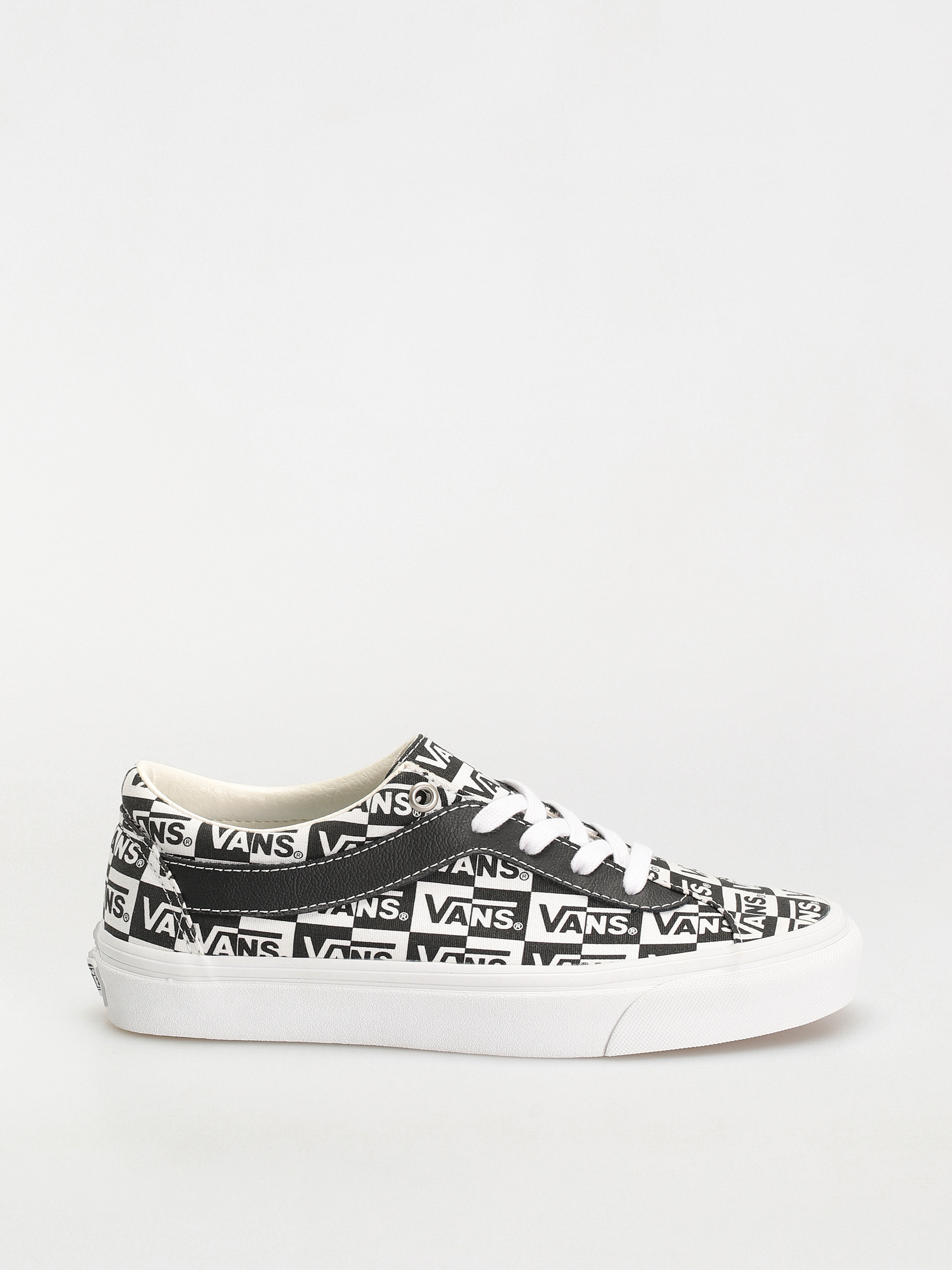 Vans Bold Ni Cipők (logo checker/tr wht/blk)