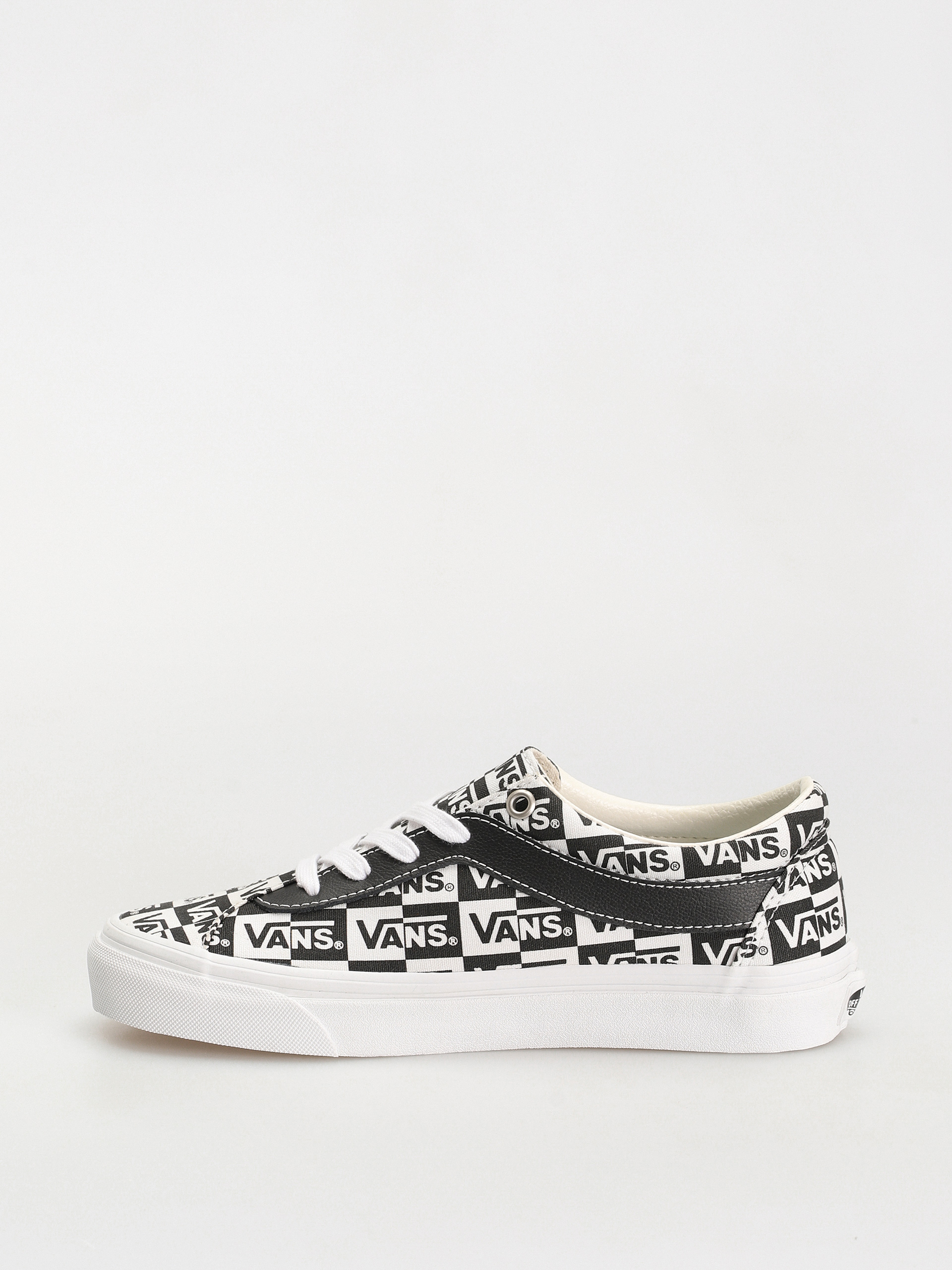 Vans Bold Ni Cipők (logo checker/tr wht/blk)