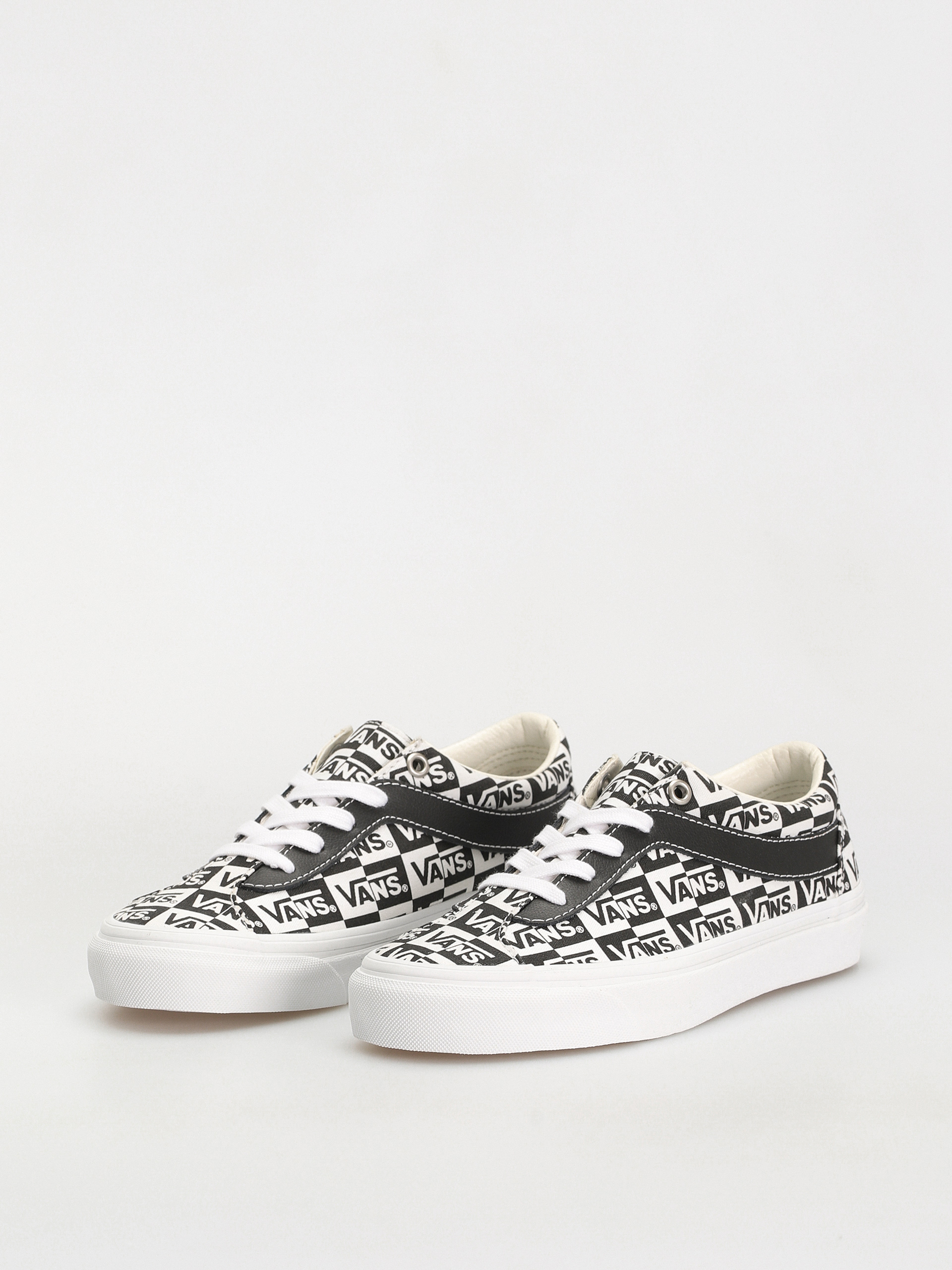Vans Bold Ni Cipők (logo checker/tr wht/blk)