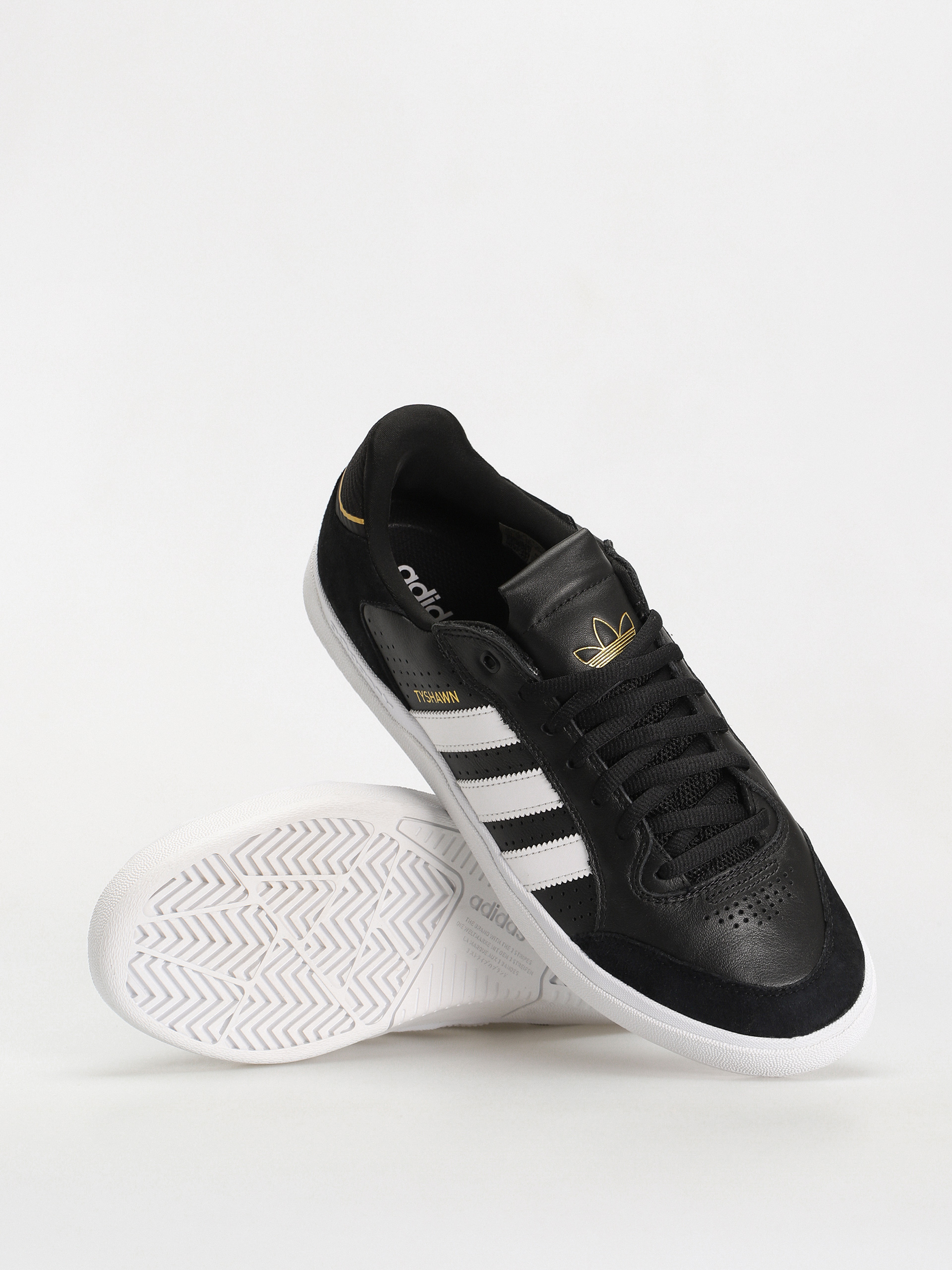 adidas Tyshawn Low Cipők (cblack/ftwwht/goldmt)