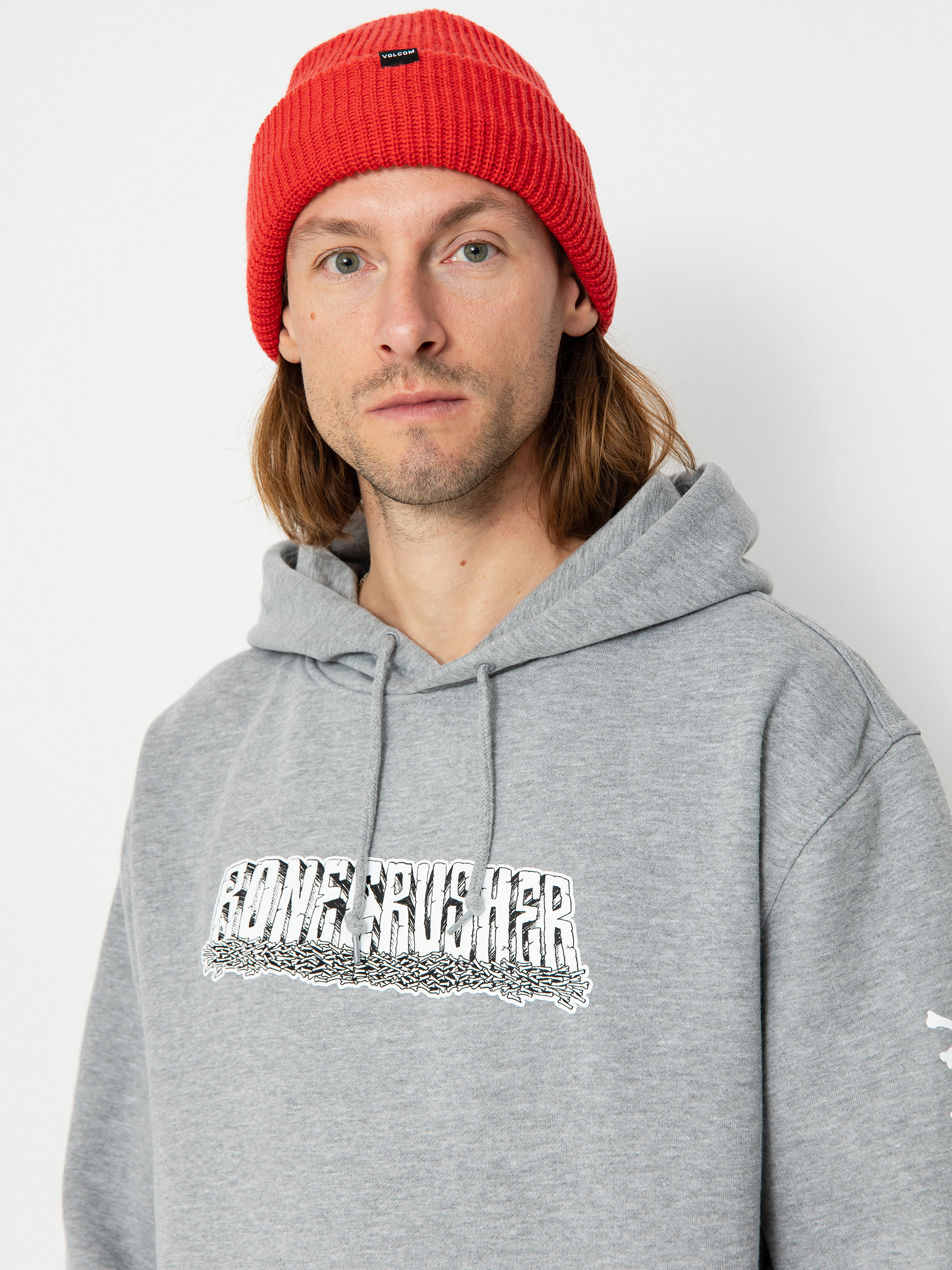 Férfi ThirtyTwo Bonecrusher HD Thermo pulóver (grey/heather)