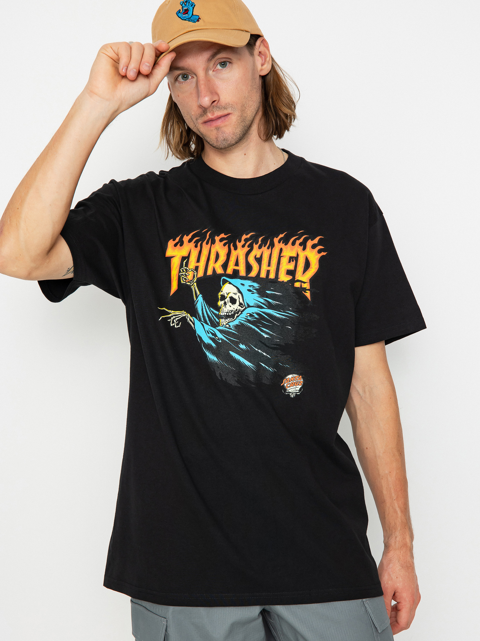 Santa Cruz X Thrasher O'Brien Reaper Póló(black)