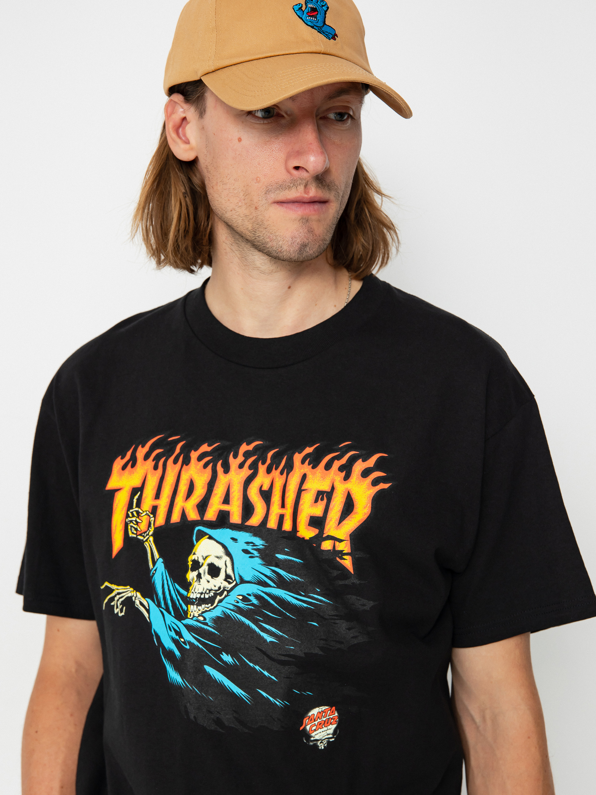 Santa Cruz X Thrasher O'Brien Reaper Póló(black)