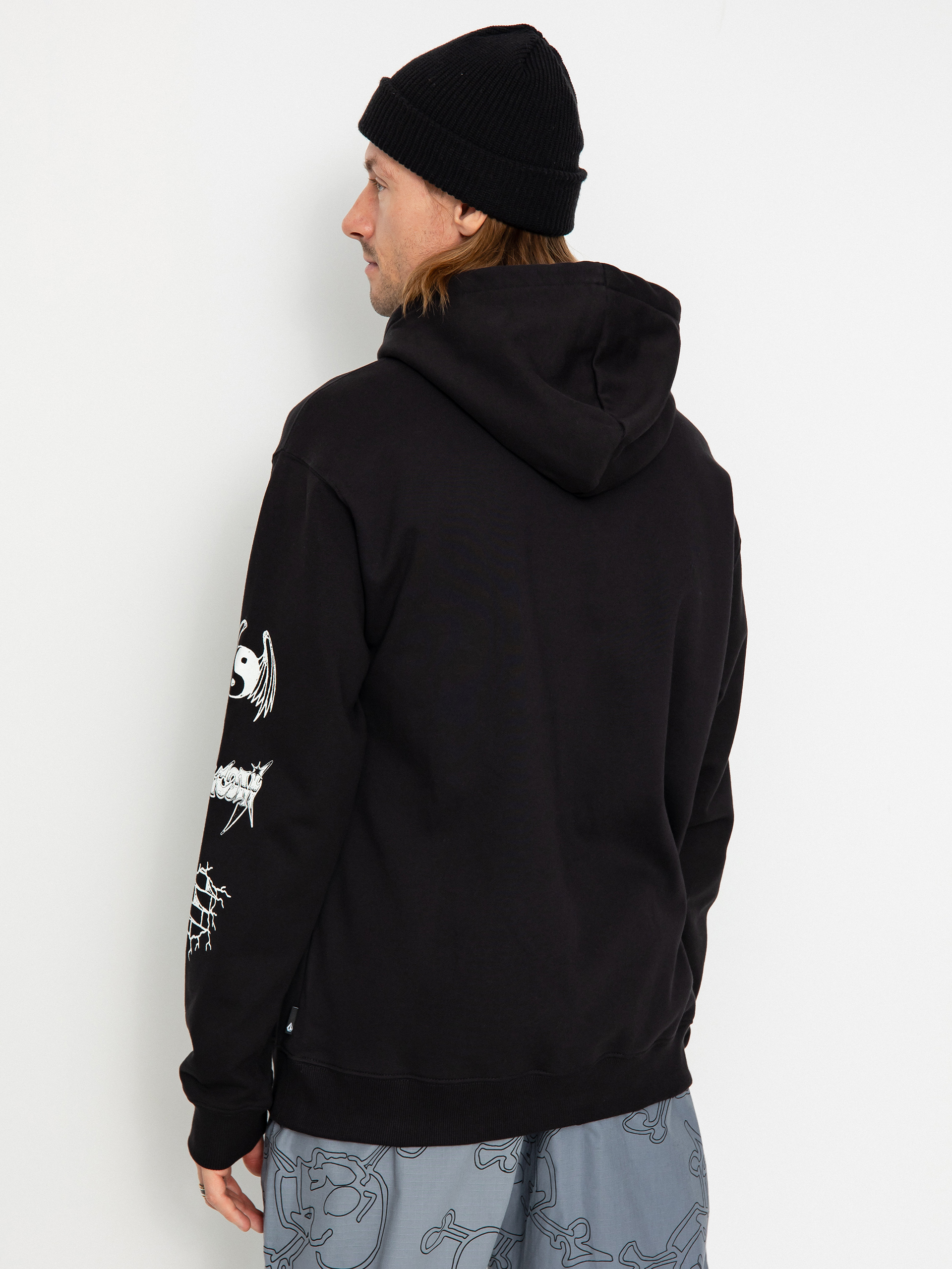 Volcom Watanite HD Kapucnis pulóver (black)