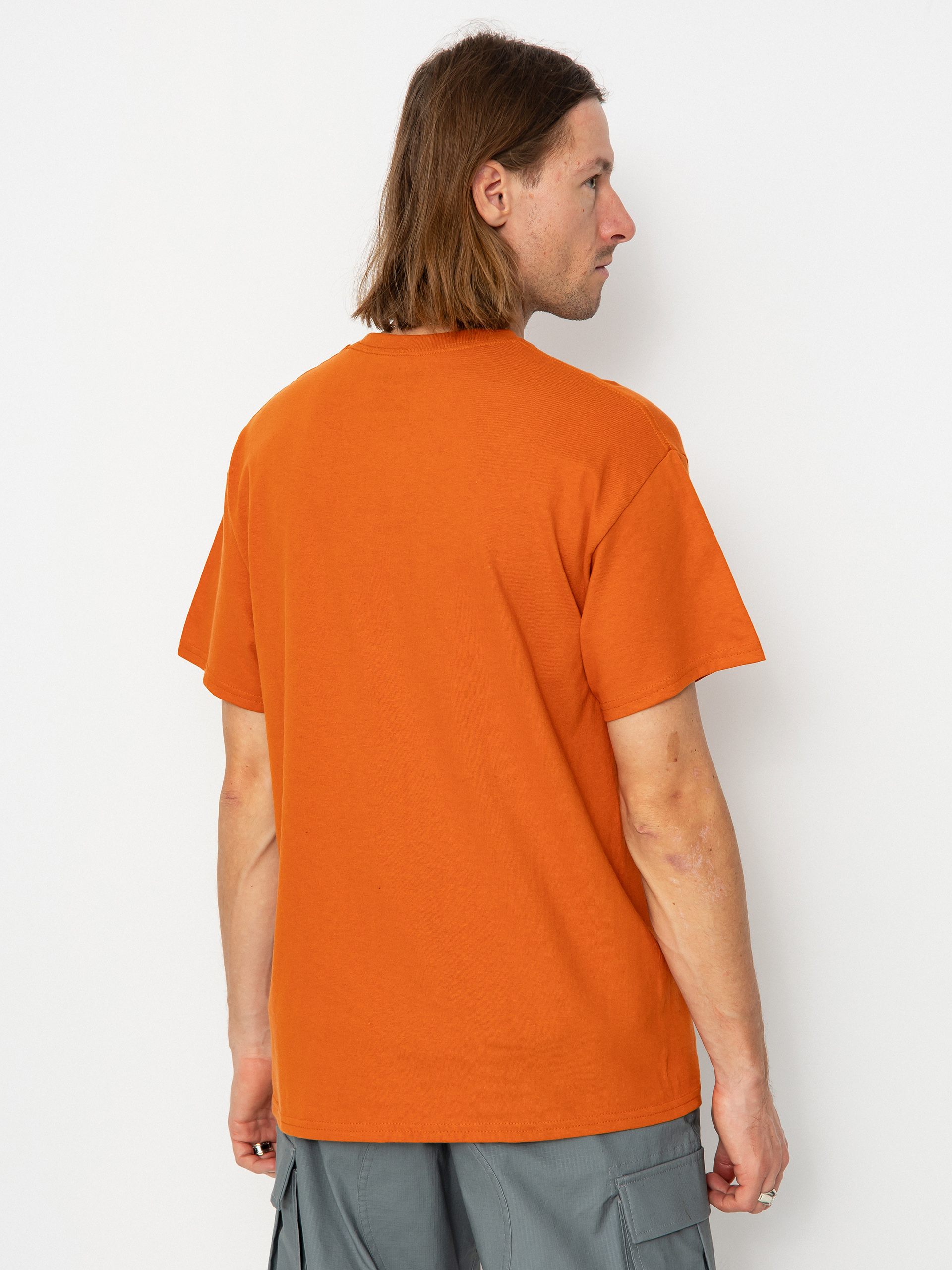 Spitfire Hl Hounds Script Póló (orange/multi)