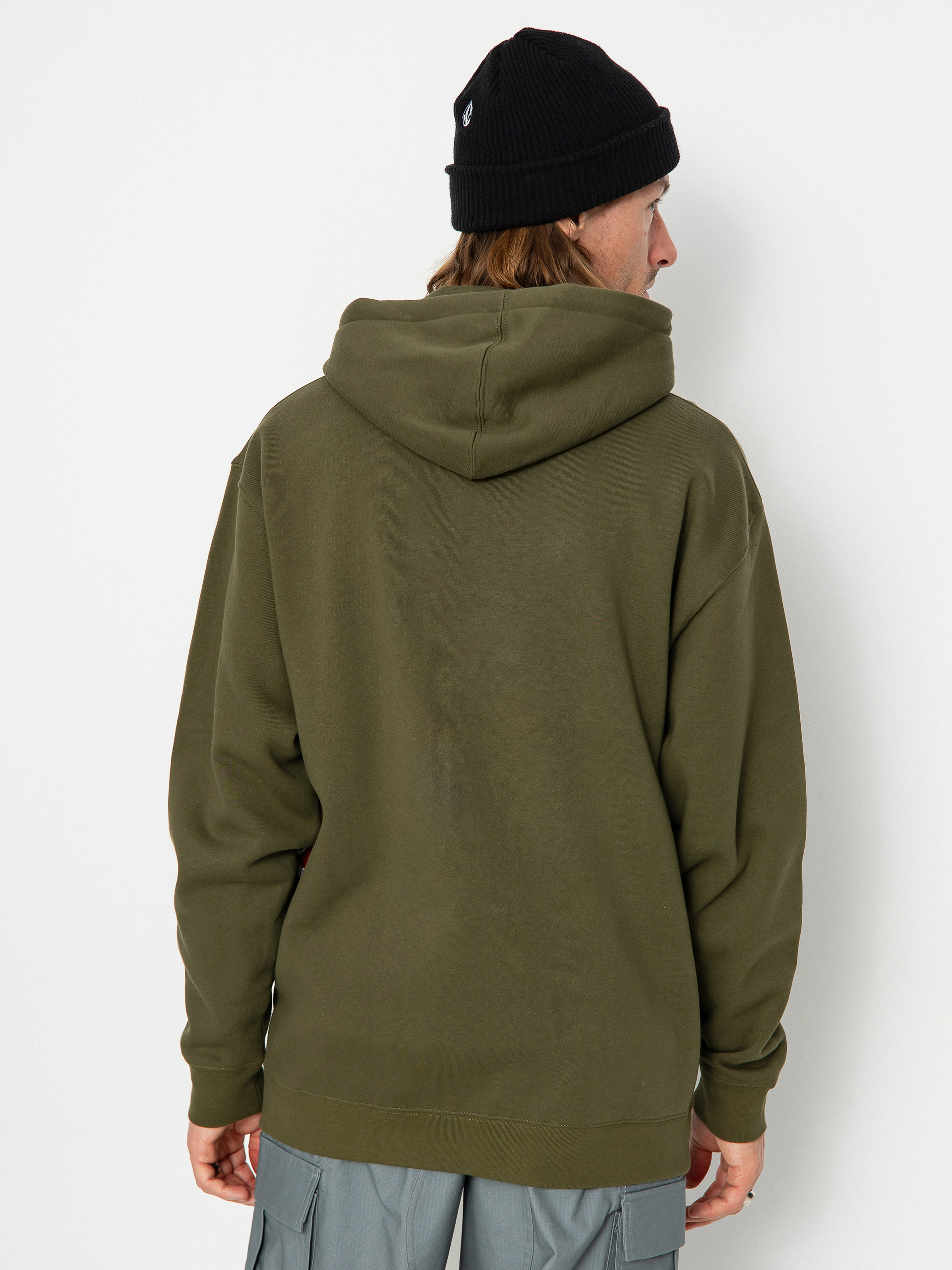 Spitfire Bghd Fl HD Kapucnis pulóver (army green/gold/black)