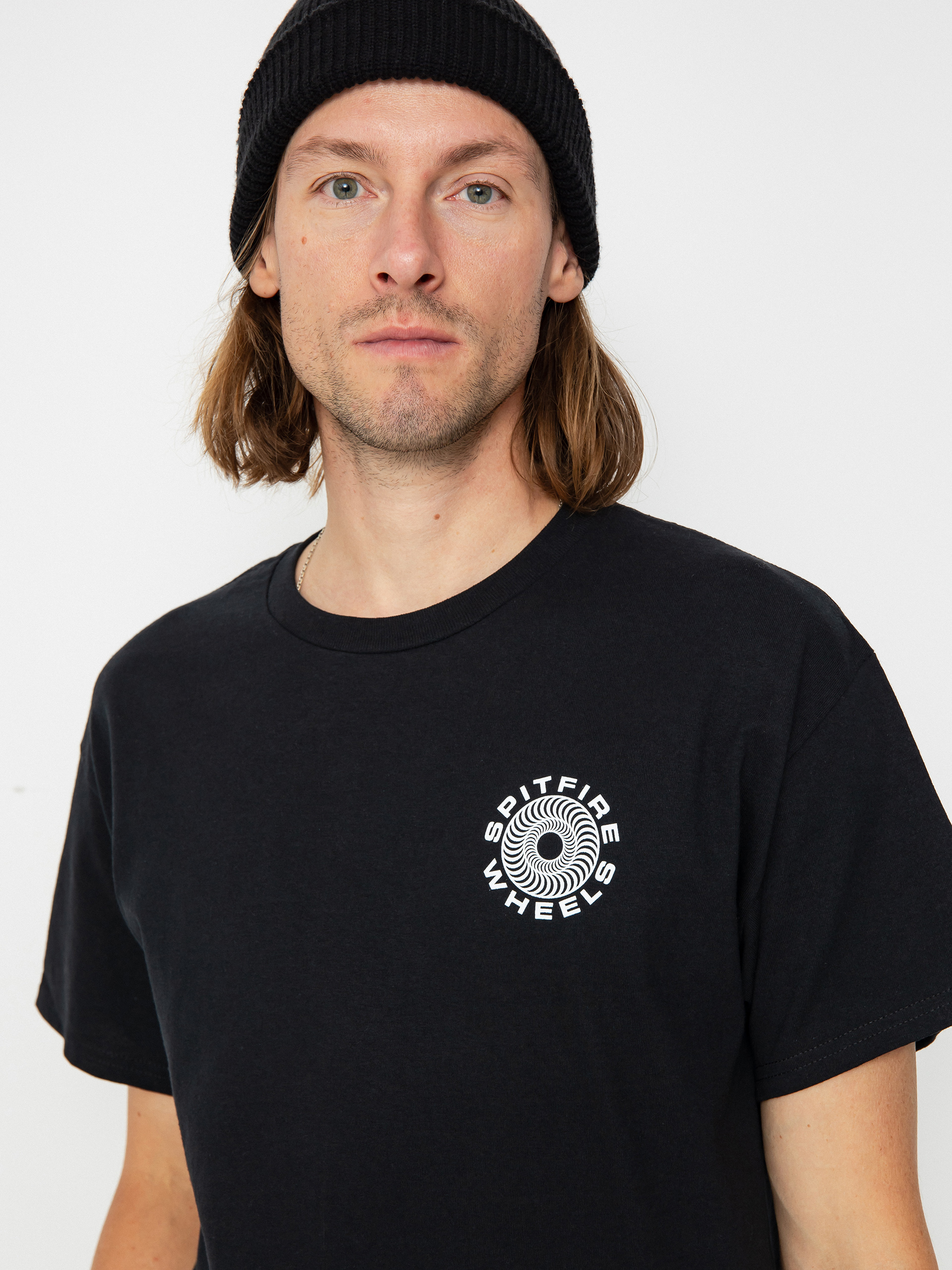 Spitfire Cls 87 Swrl Póló (black/white)