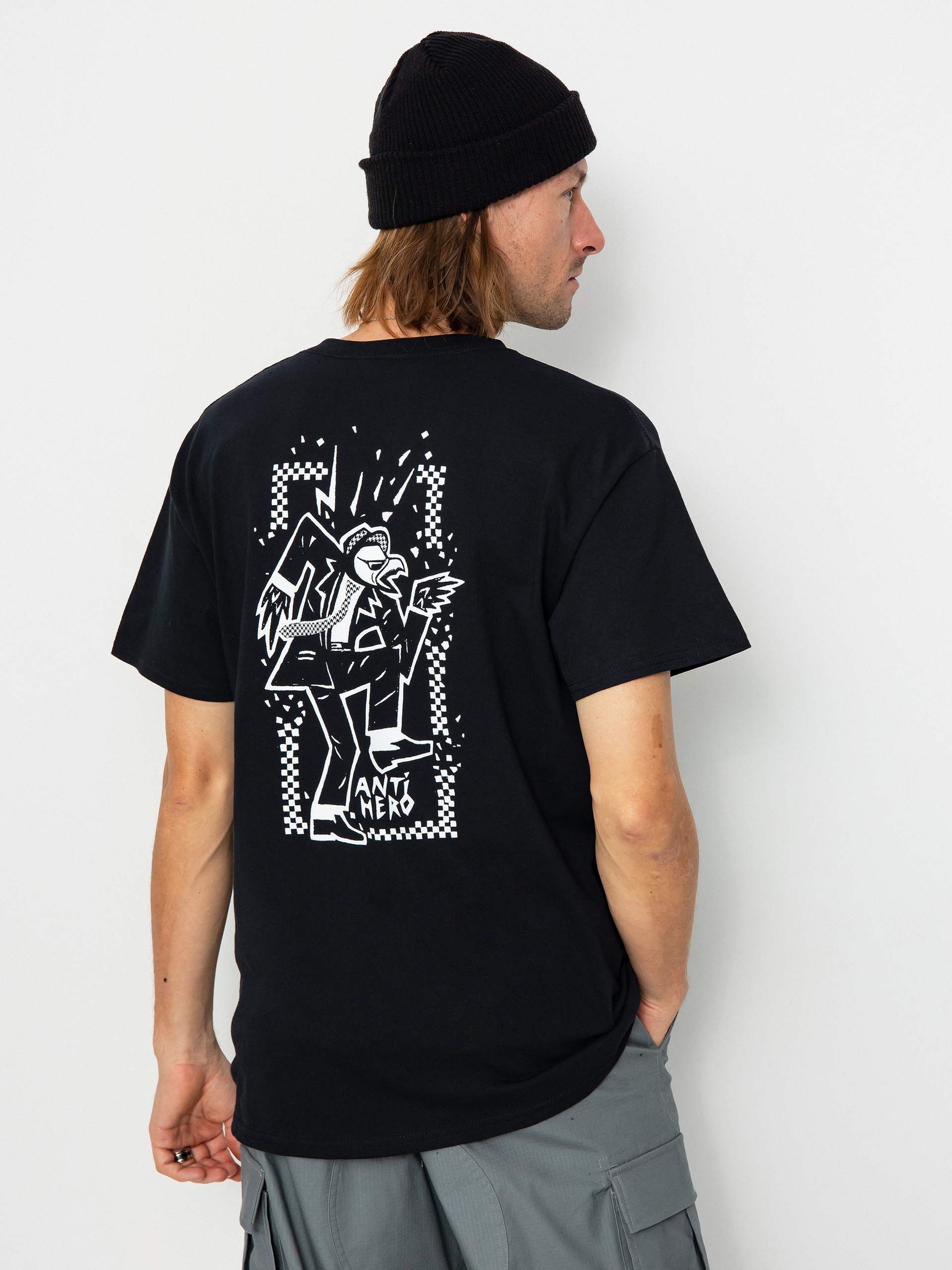 Antihero Rude Bwoy Póló(black/white)