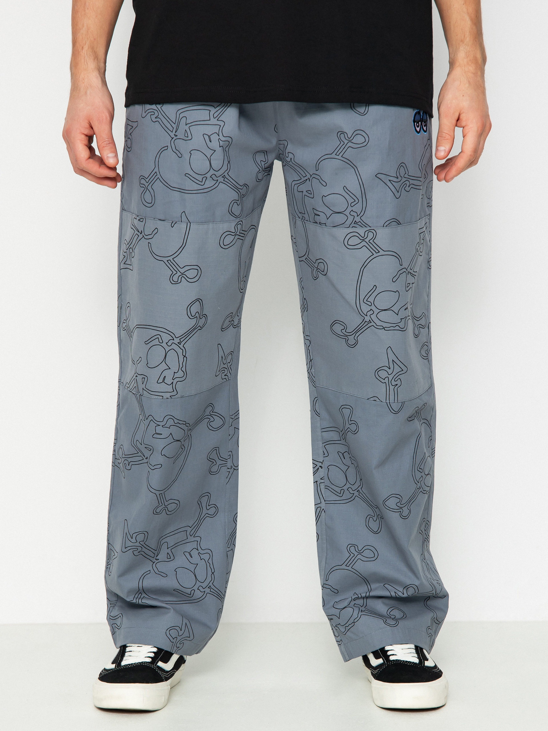 Krooked Style Ey Rp Db Kisnadrág (grey)