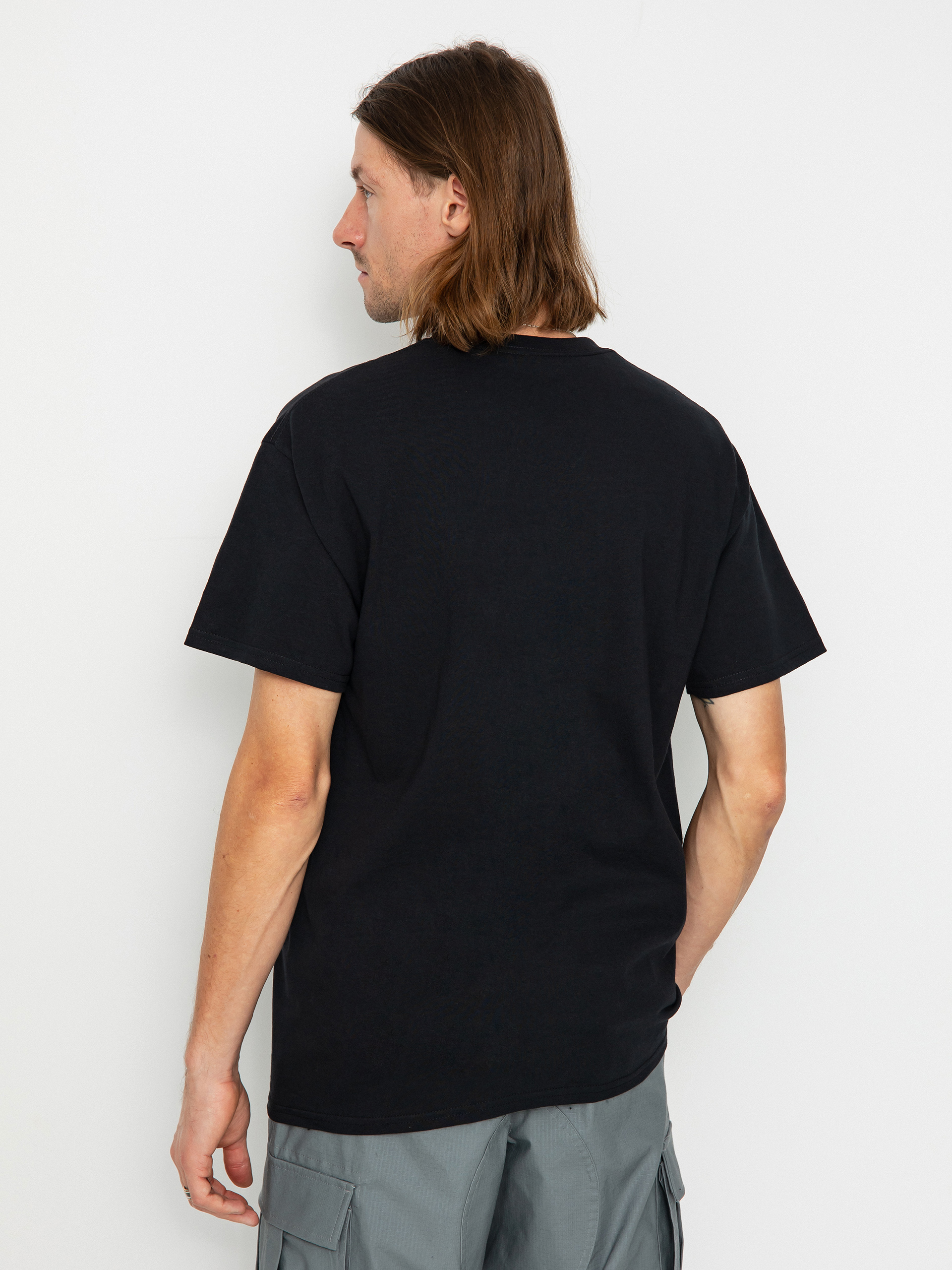 Real Natas Oval Póló(black/yellow/white)