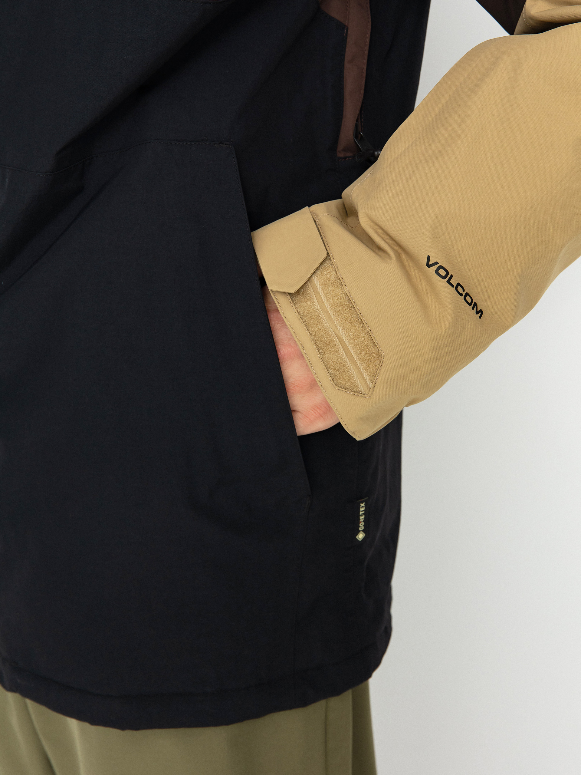 Férfi Volcom L Ins Gore Tex Snowboard dzseki (brown)