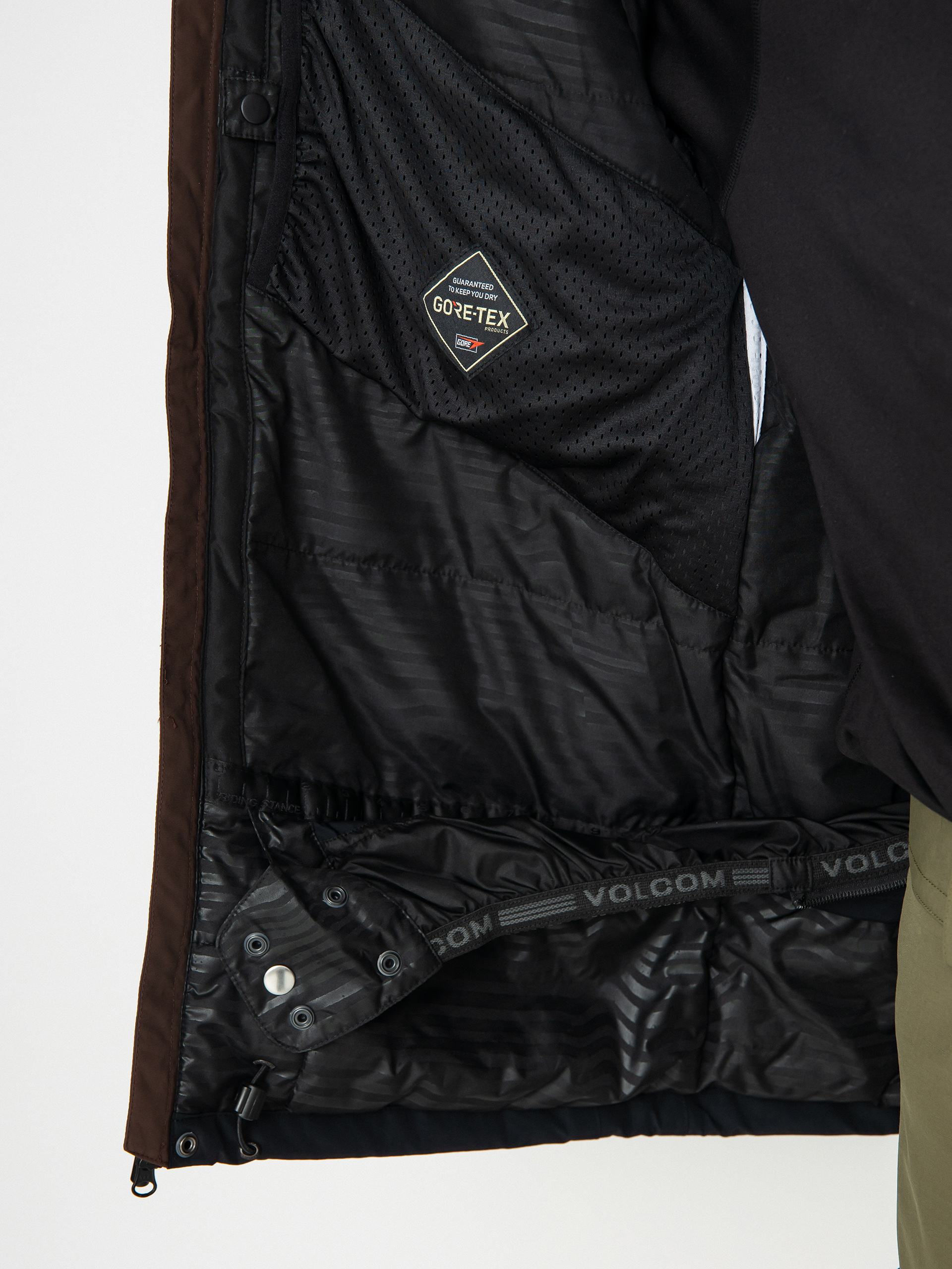 Férfi Volcom L Ins Gore Tex Snowboard dzseki (brown)