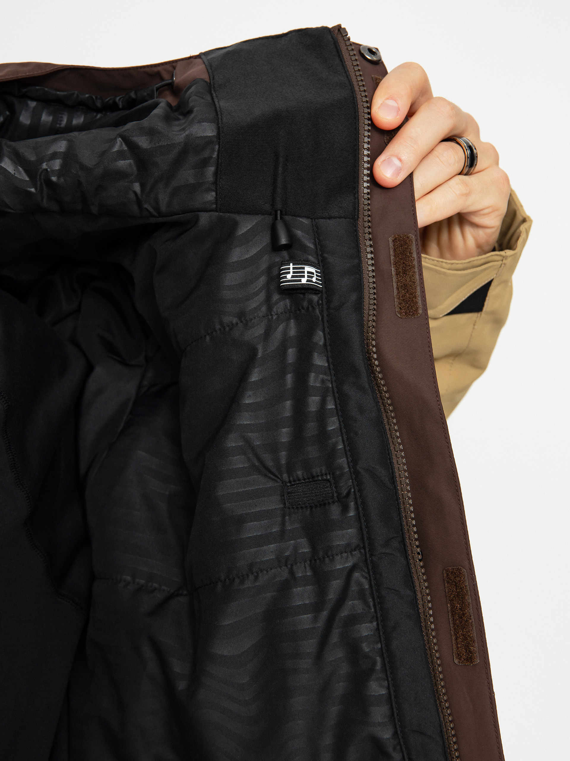 Férfi Volcom L Ins Gore Tex Snowboard dzseki (brown)