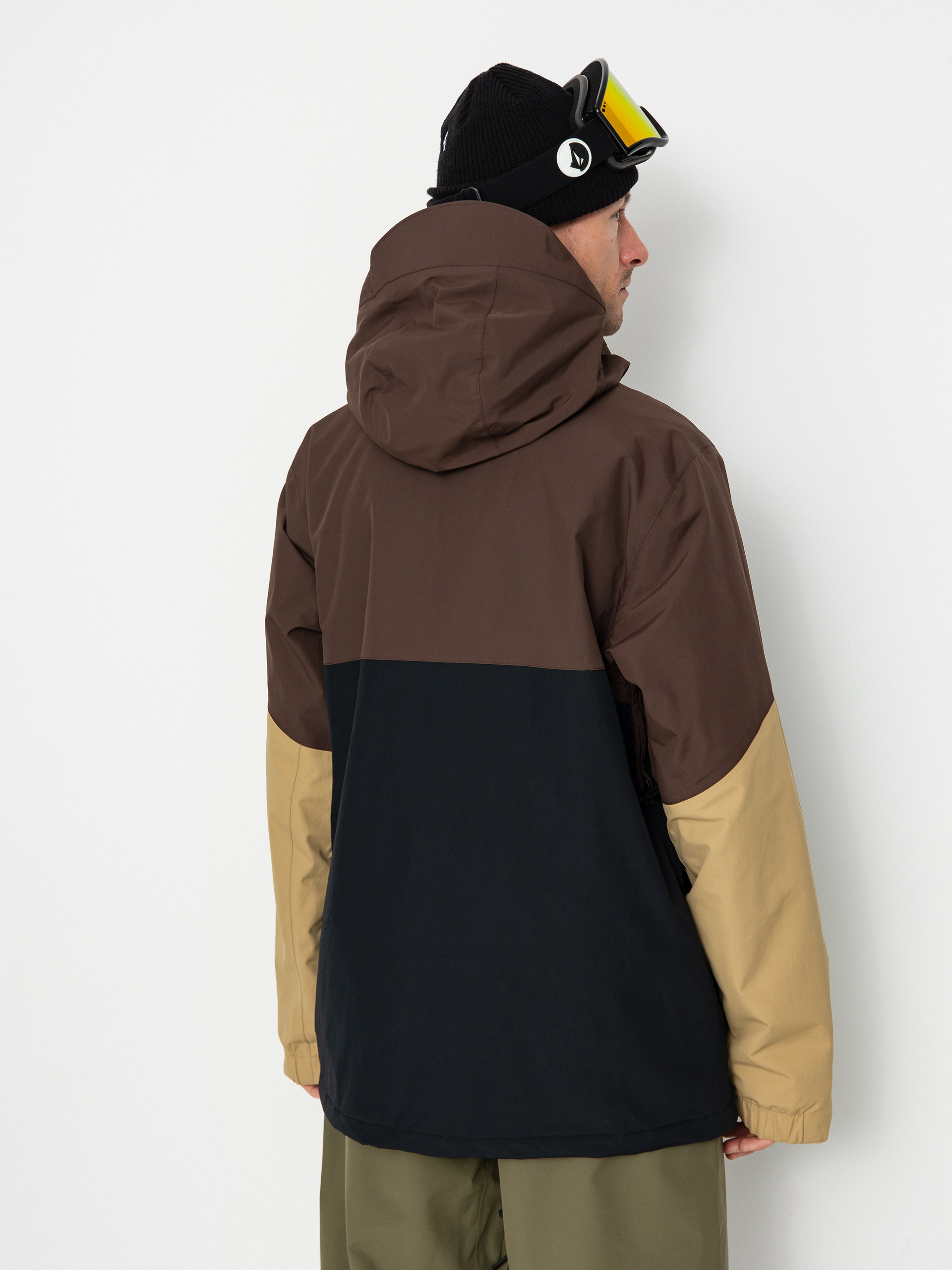 Férfi Volcom L Ins Gore Tex Snowboard dzseki (brown)