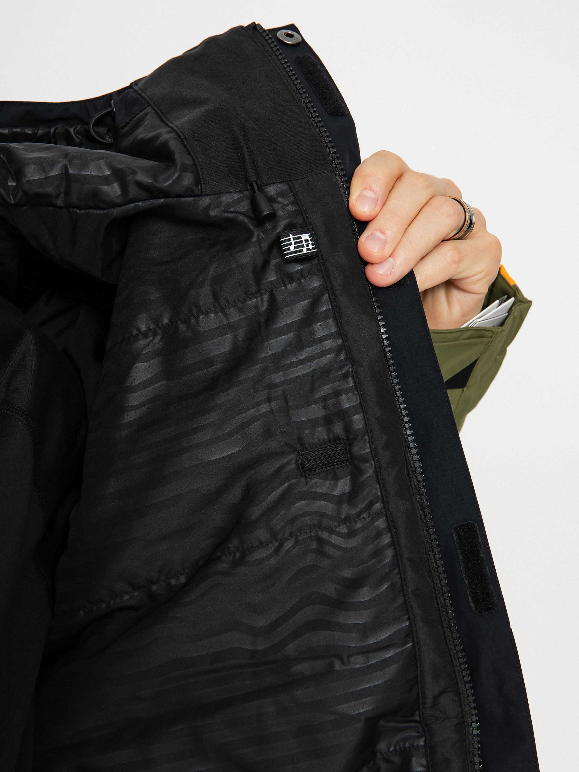 Férfi Volcom L Ins Gore Tex Snowboard dzseki (gold)