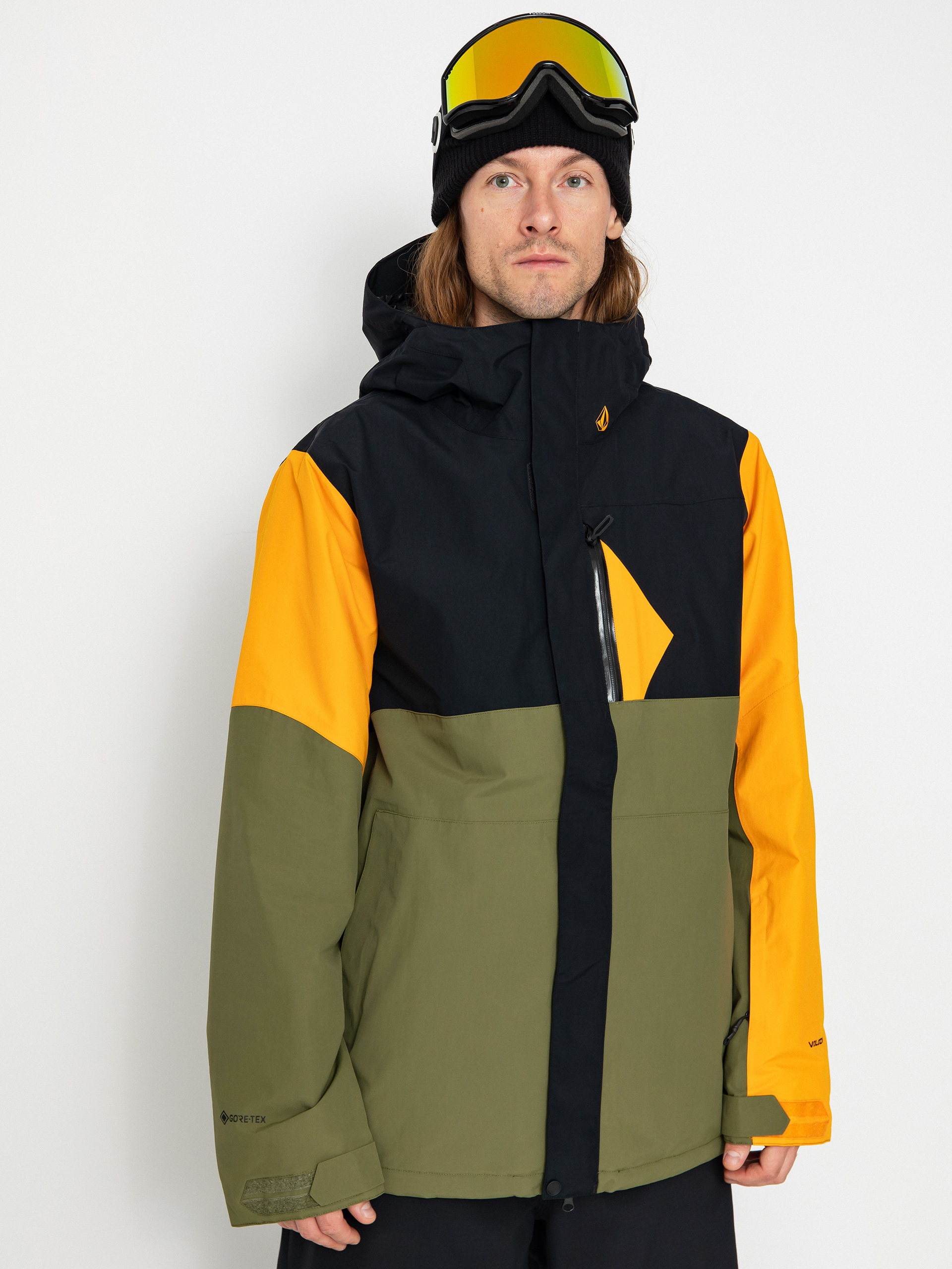 Férfi Volcom L Ins Gore Tex Snowboard dzseki (gold)