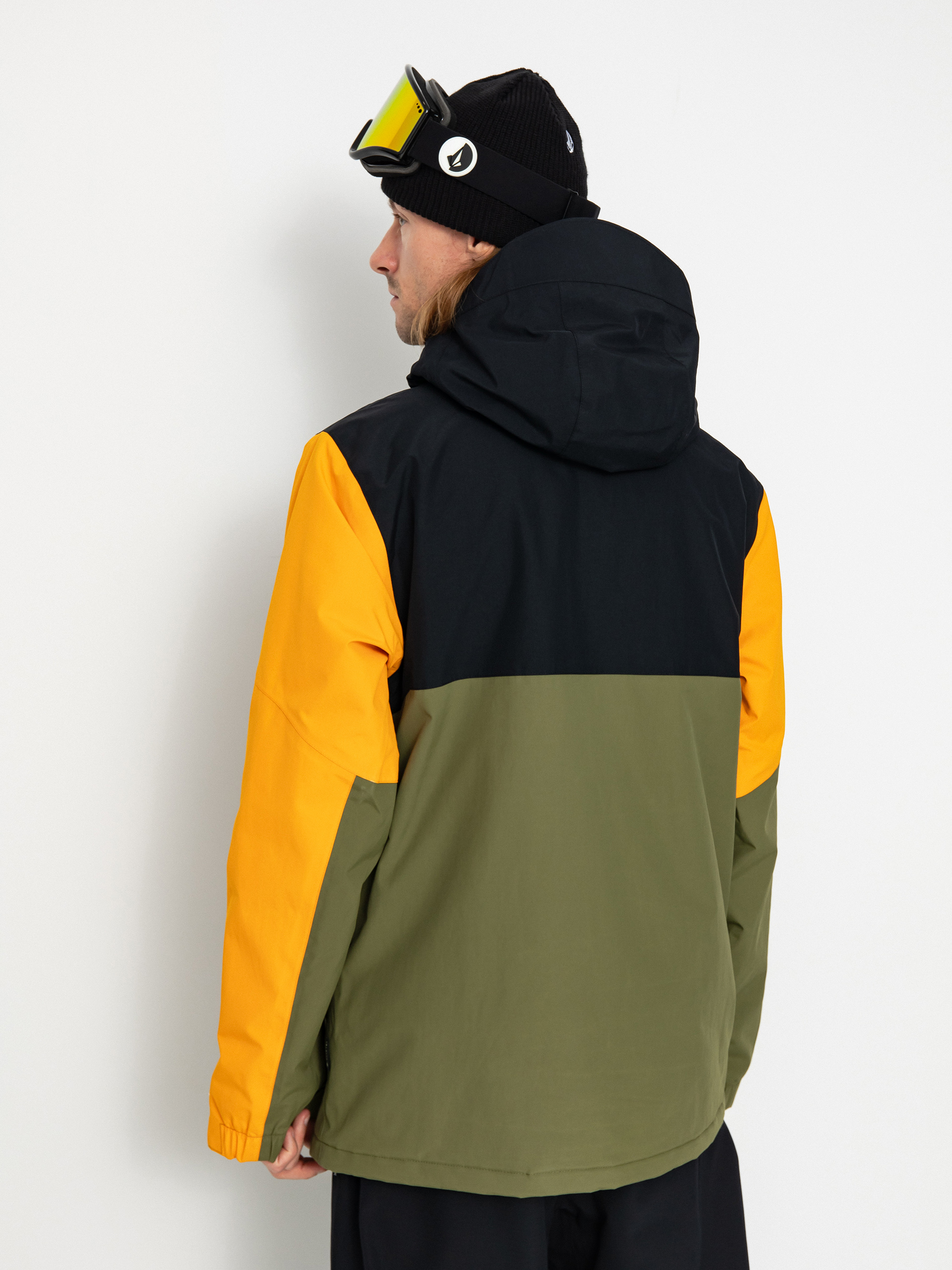 Férfi Volcom L Ins Gore Tex Snowboard dzseki (gold)