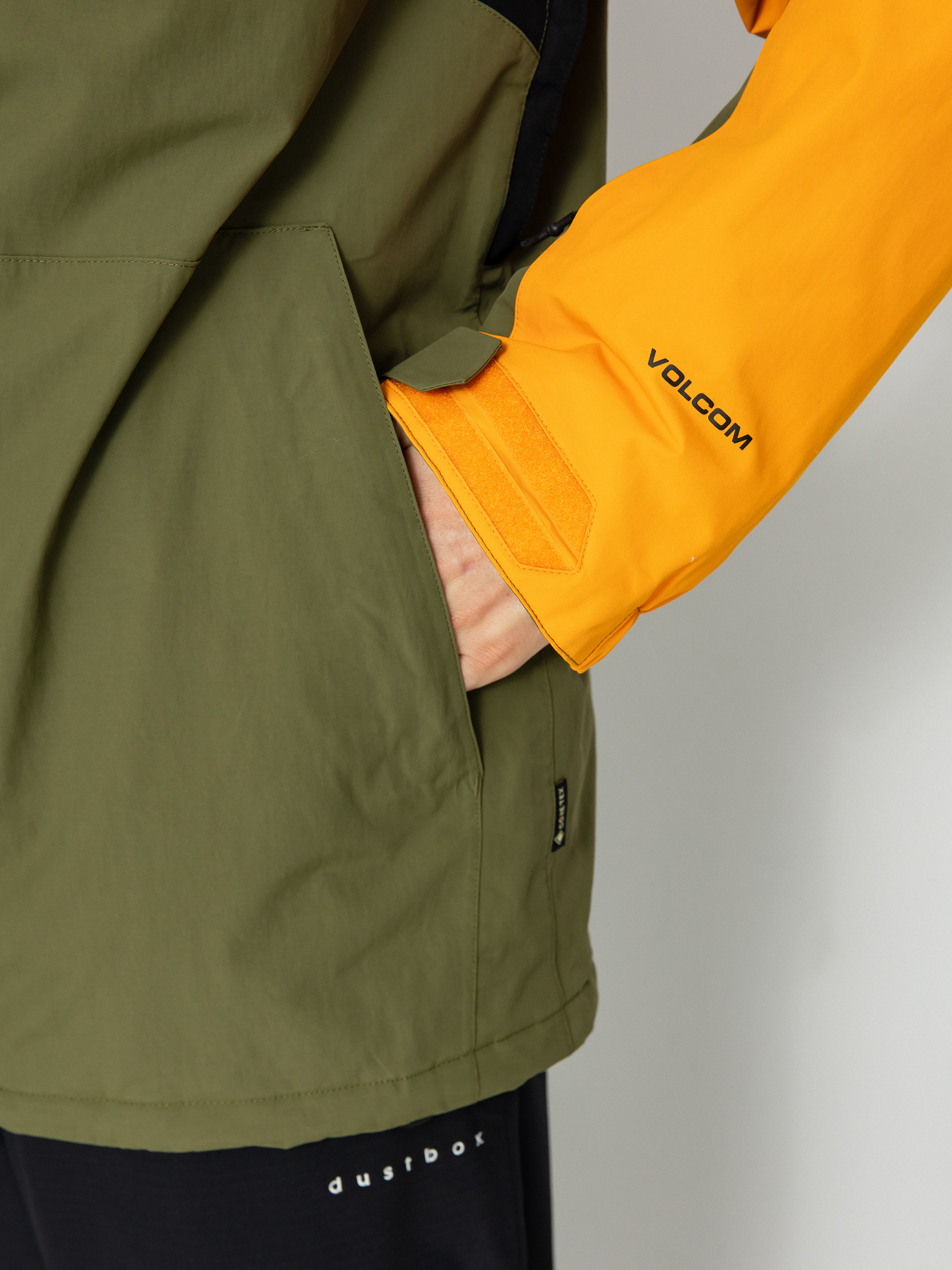 Férfi Volcom L Ins Gore Tex Snowboard dzseki (gold)