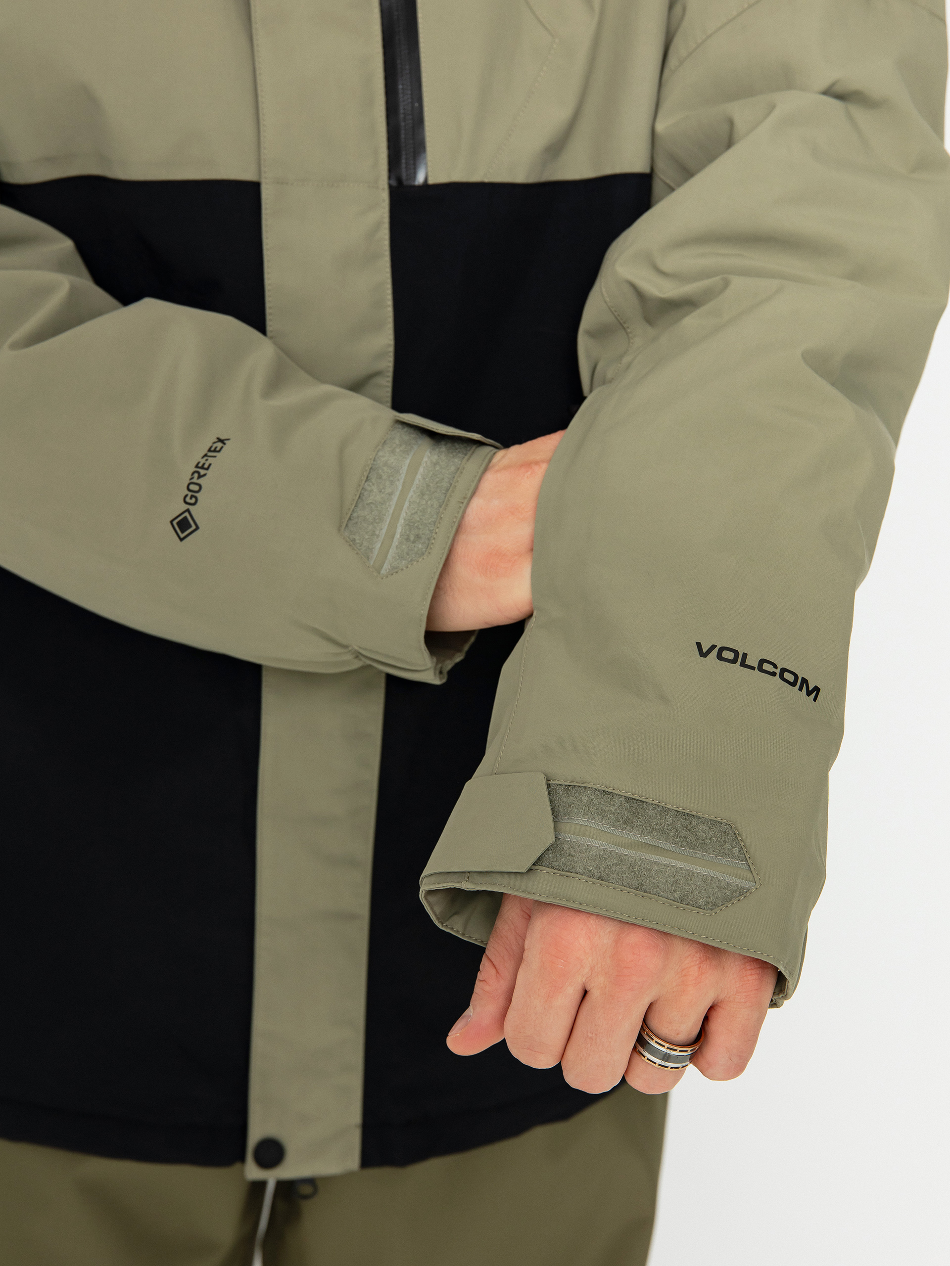 Férfi Volcom L Ins Gore Tex Snowboard dzseki (light military)