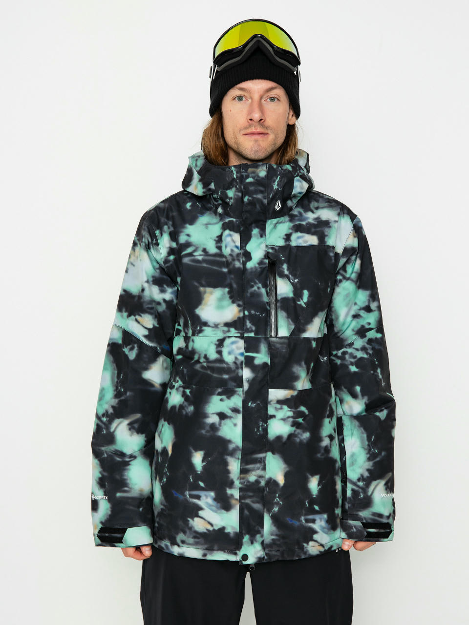 Volcom L Ins Gore Tex Snowboard dzseki (spritz black)