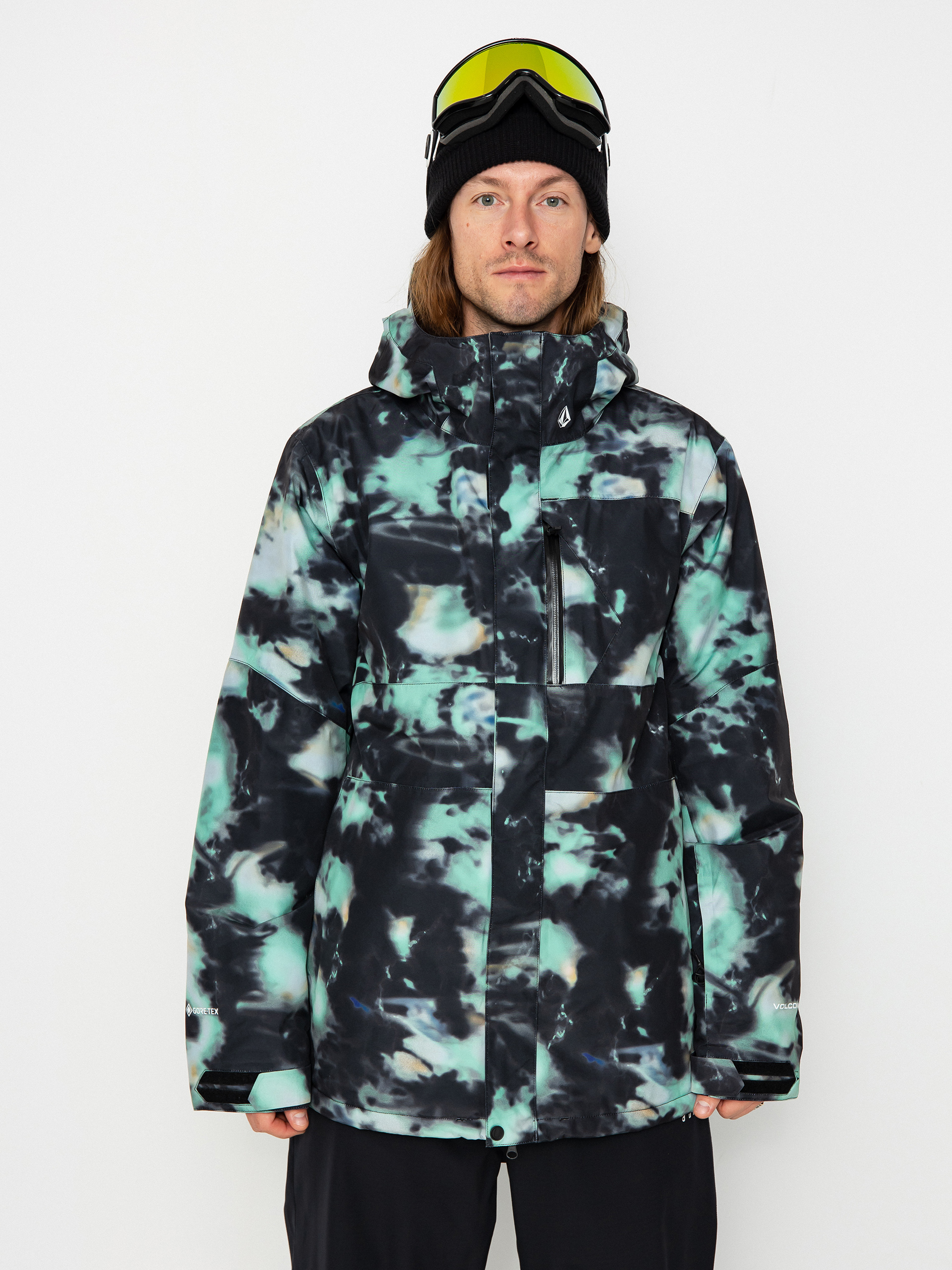 Férfi Volcom L Ins Gore Tex Snowboard dzseki (spritz black)