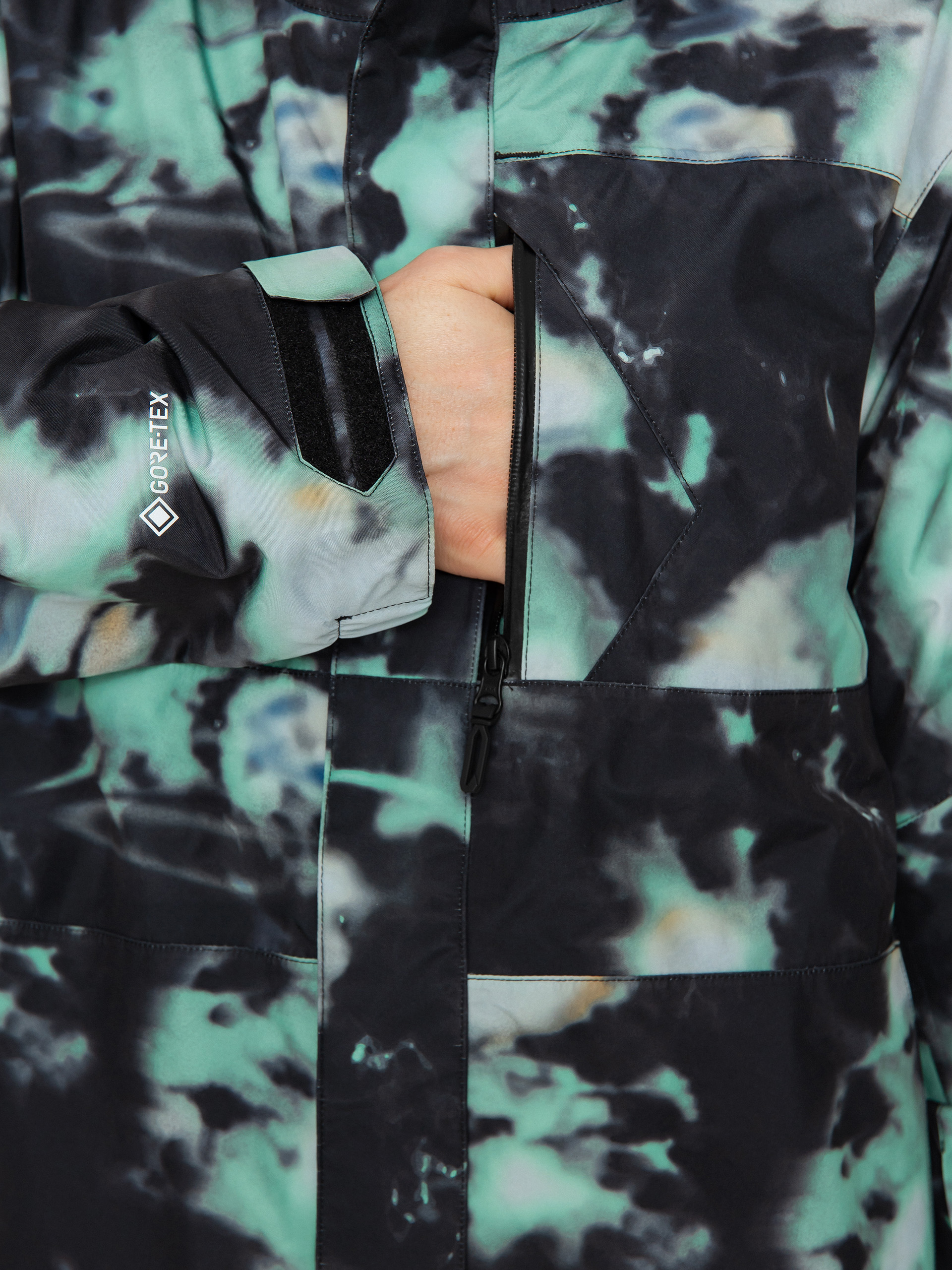 Férfi Volcom L Ins Gore Tex Snowboard dzseki (spritz black)