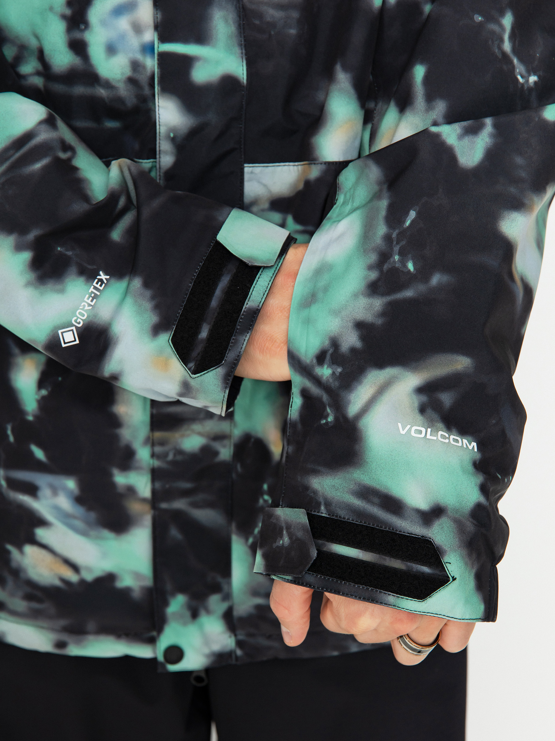 Férfi Volcom L Ins Gore Tex Snowboard dzseki (spritz black)