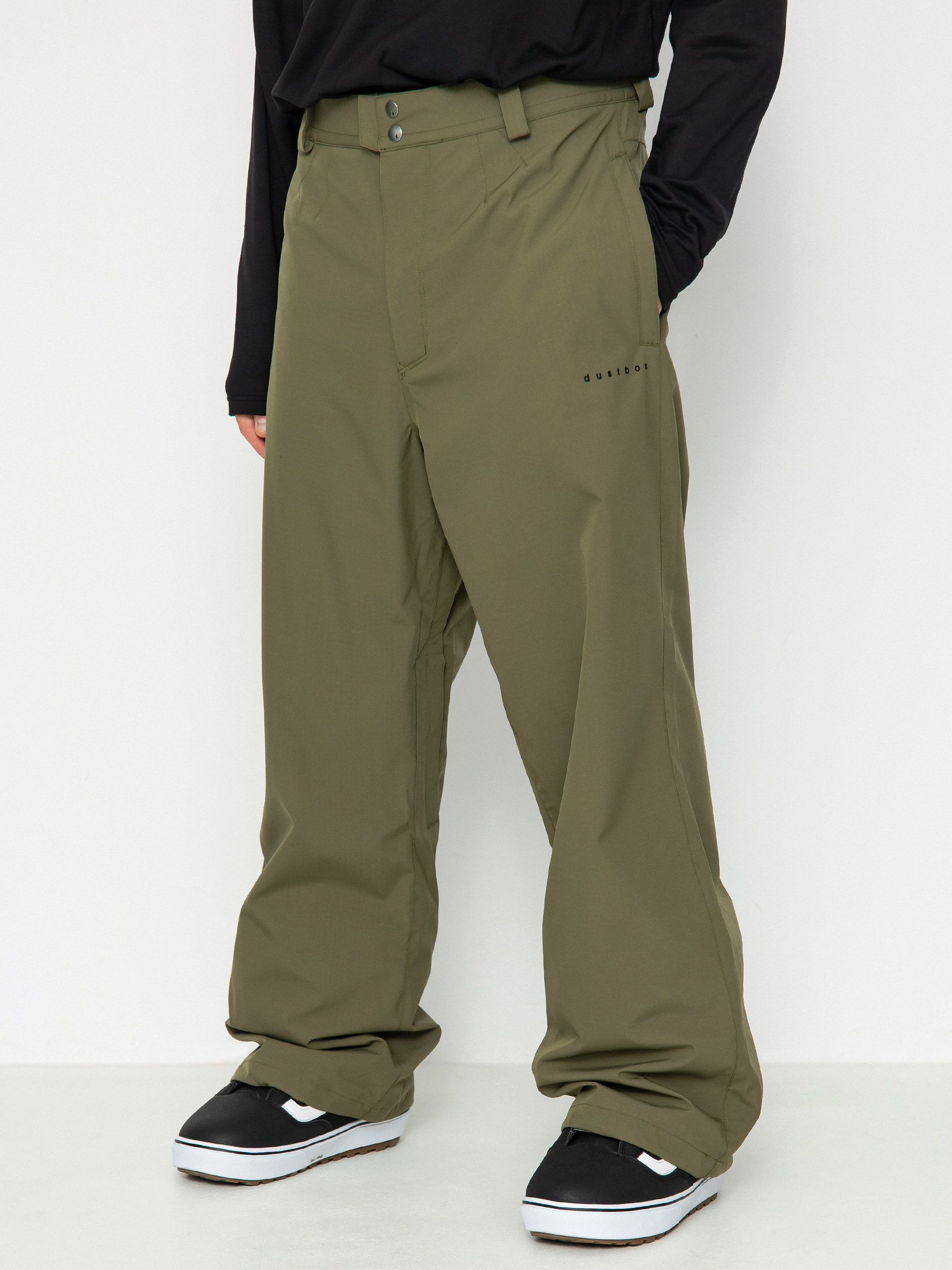 Volcom Vlcmxdustbox Snowboard nadrág (military)