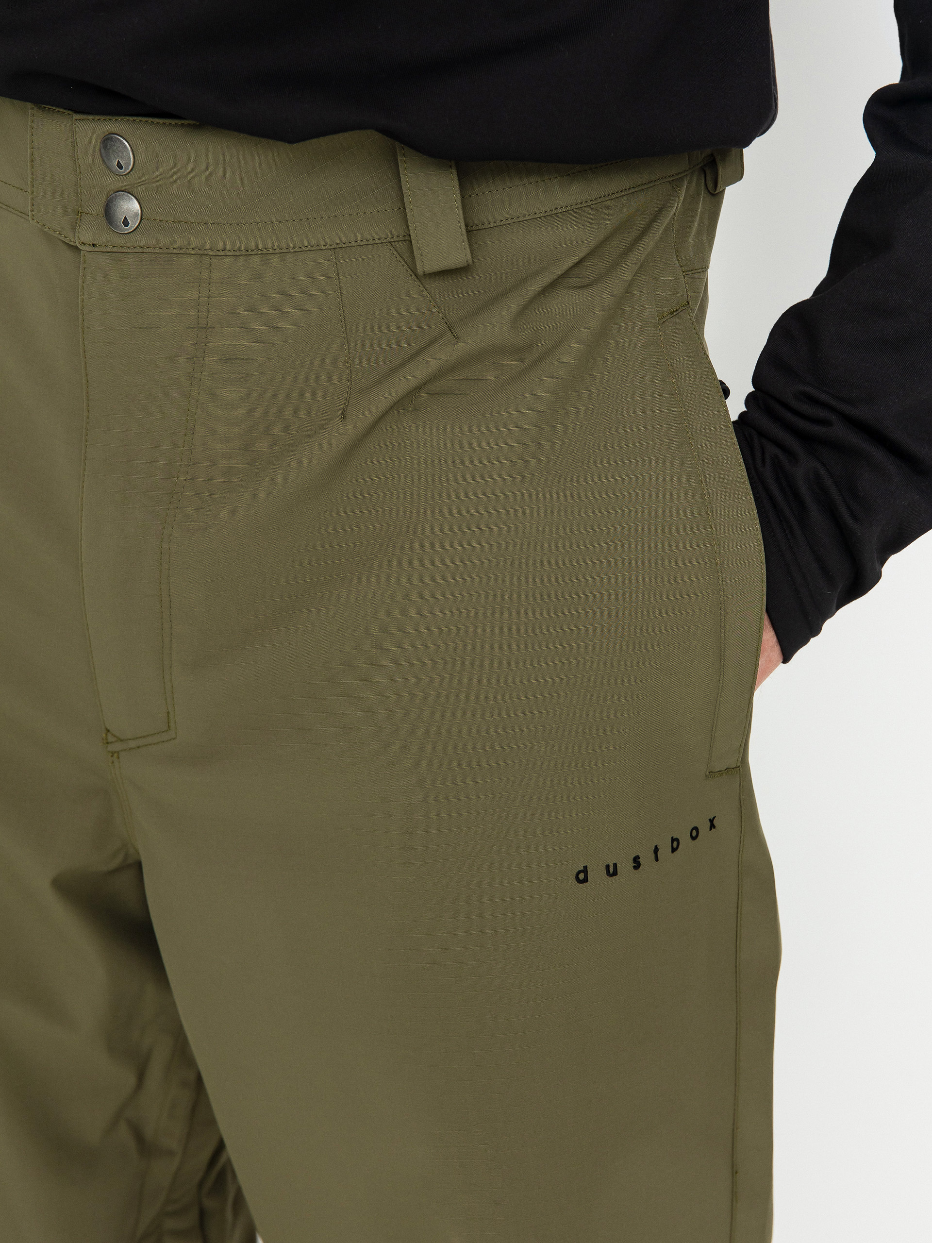 Férfi Volcom Vlcmxdustbox Snowboard nadrág (military)