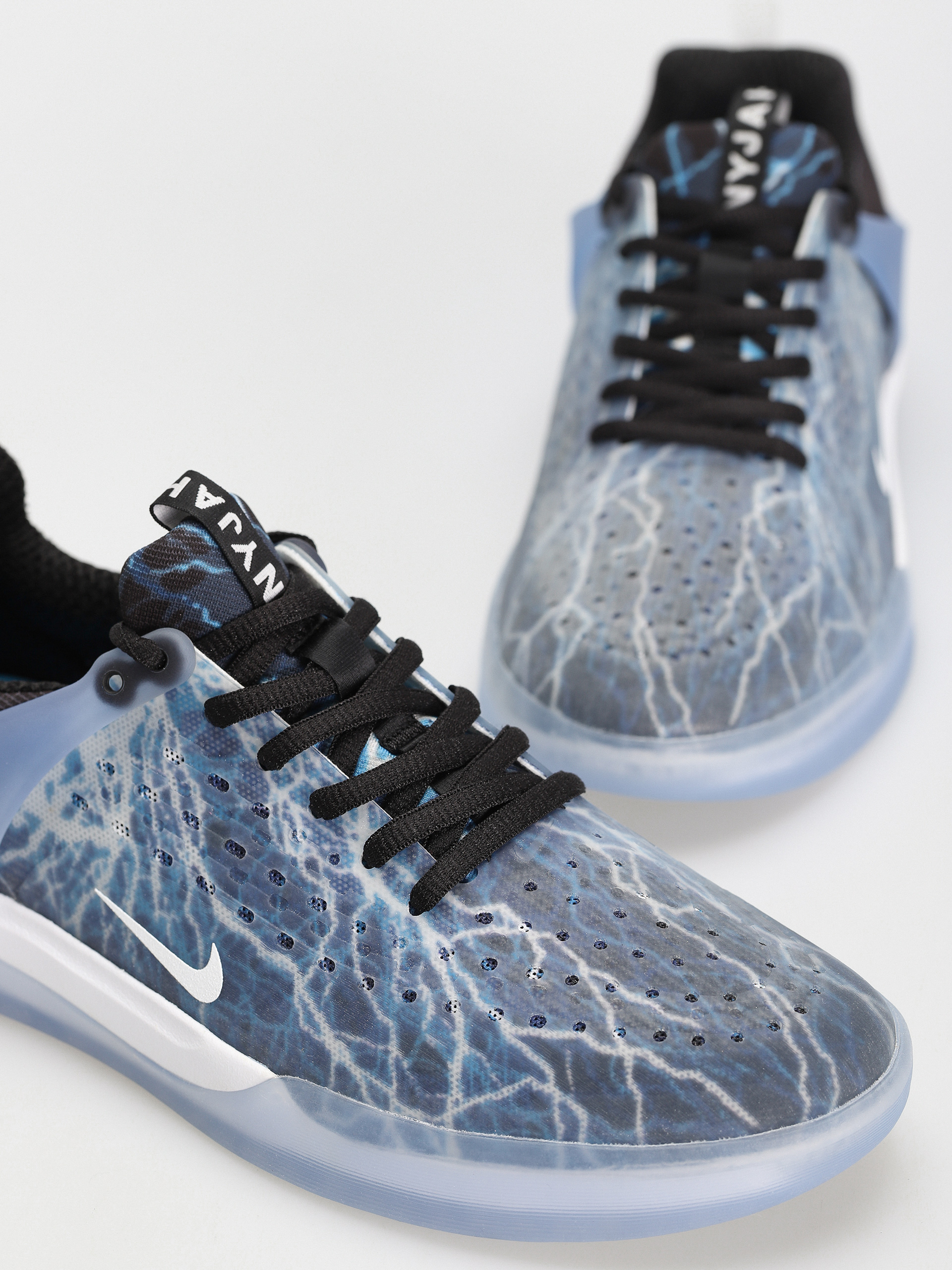 Nike SB SB Nyjah 3 Premium Cipők (black/white deep royal white)