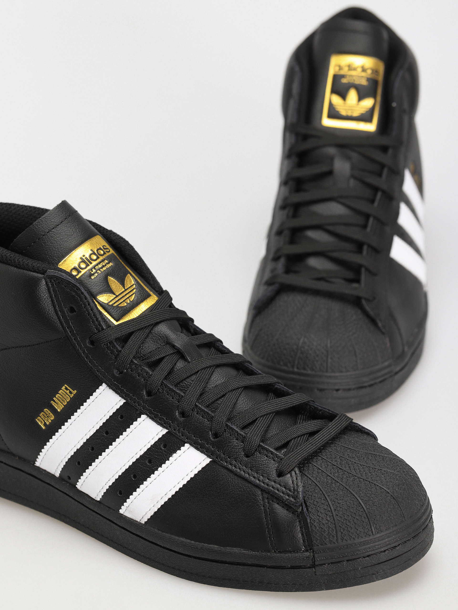 adidas Pro Model ADV Cipők (cblack/ftwwht/goldmt)