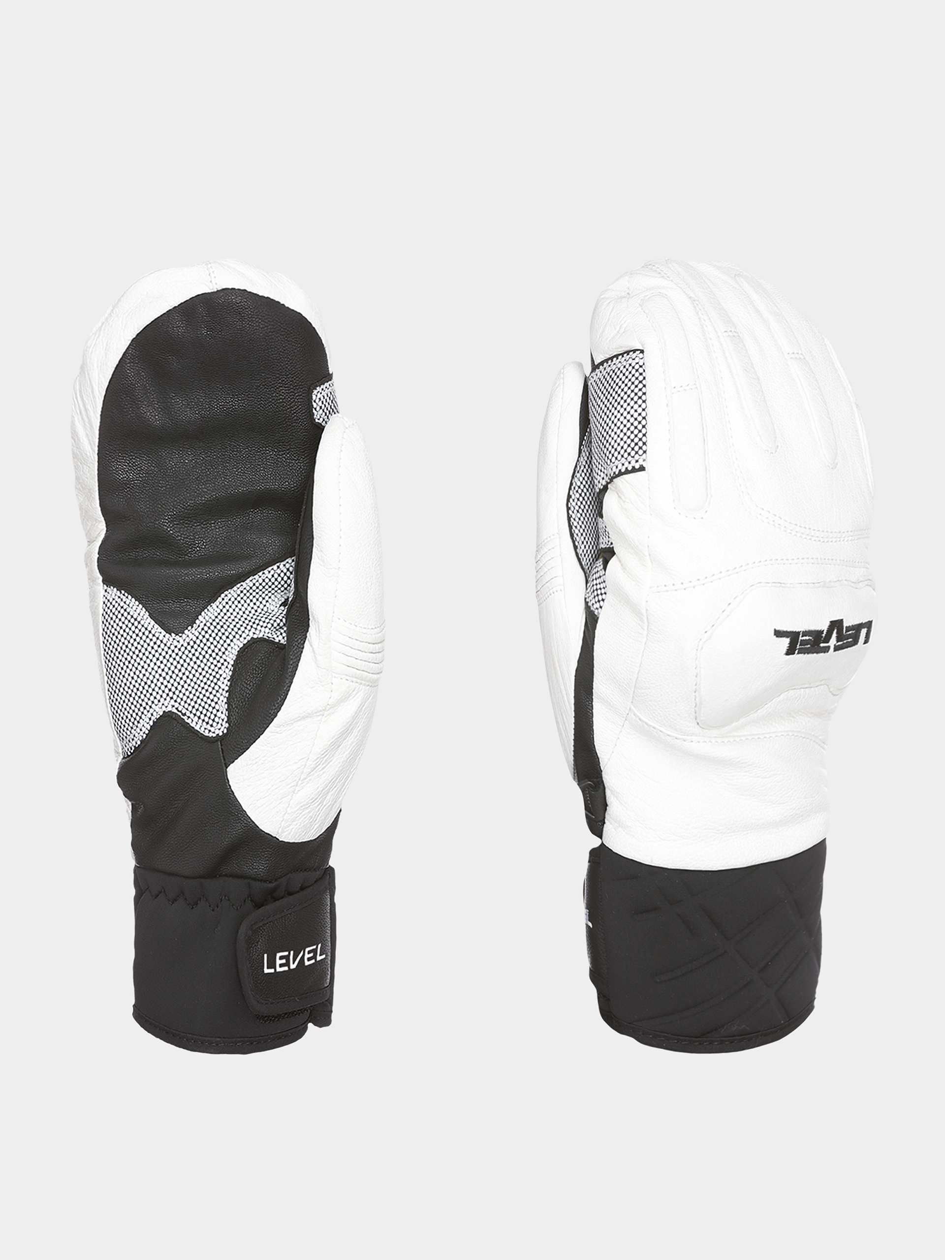 Level Race Mitt Kesztyű (black white)