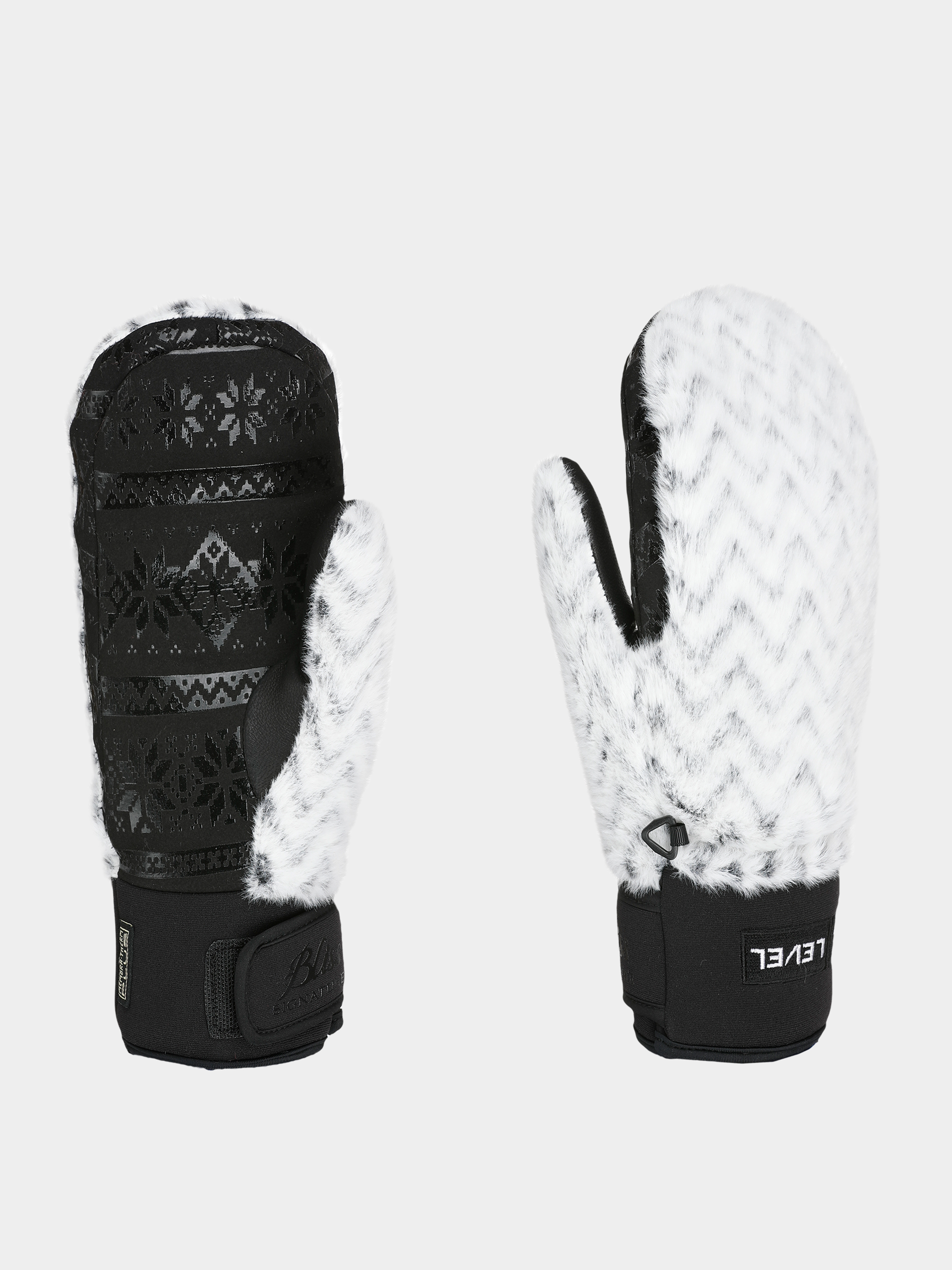 Level Siberian Mitt Kesztyu0171 Wmn (black/white)