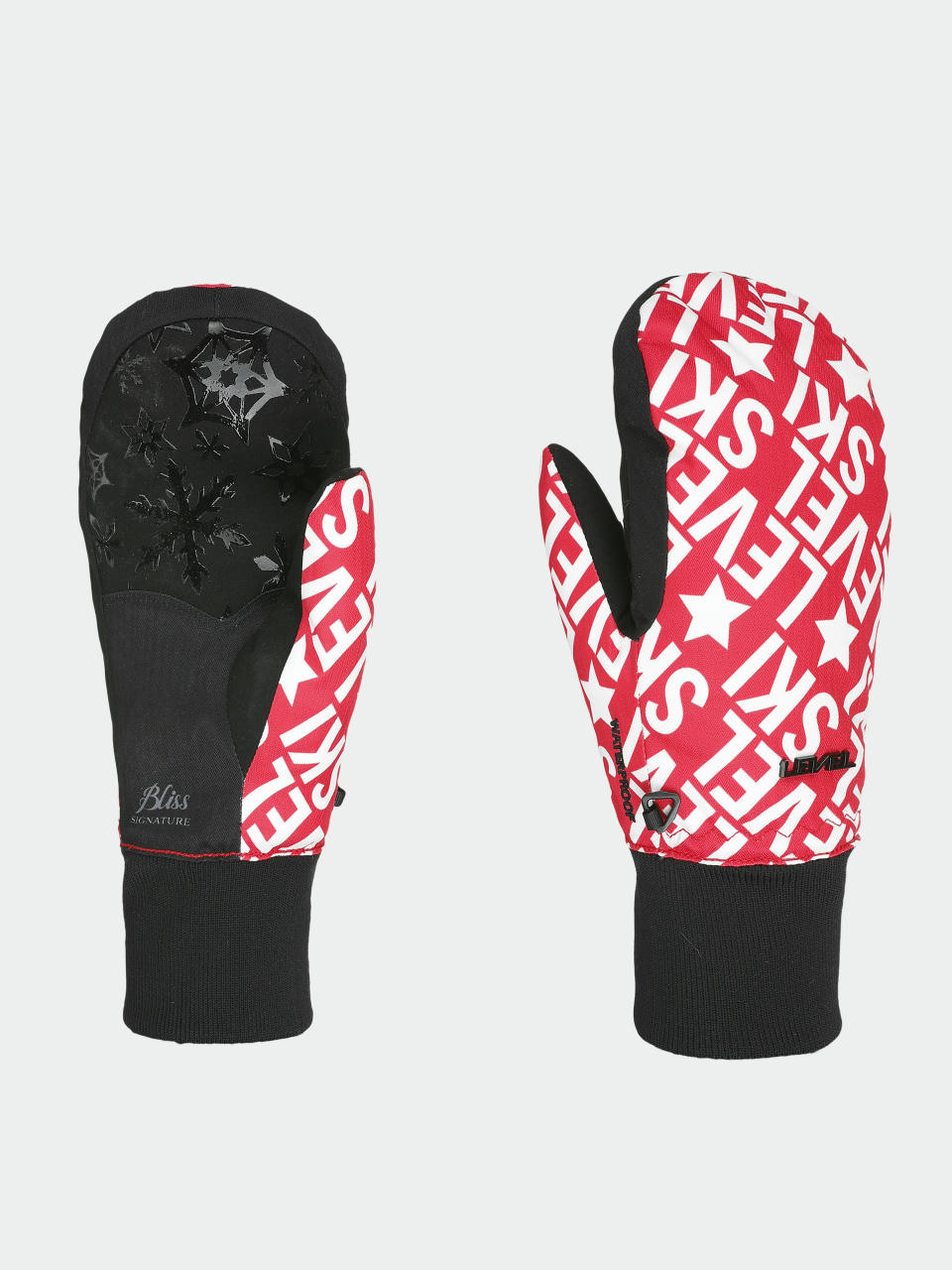 Level Coral Mitt Kesztyű Wmn (white/red)