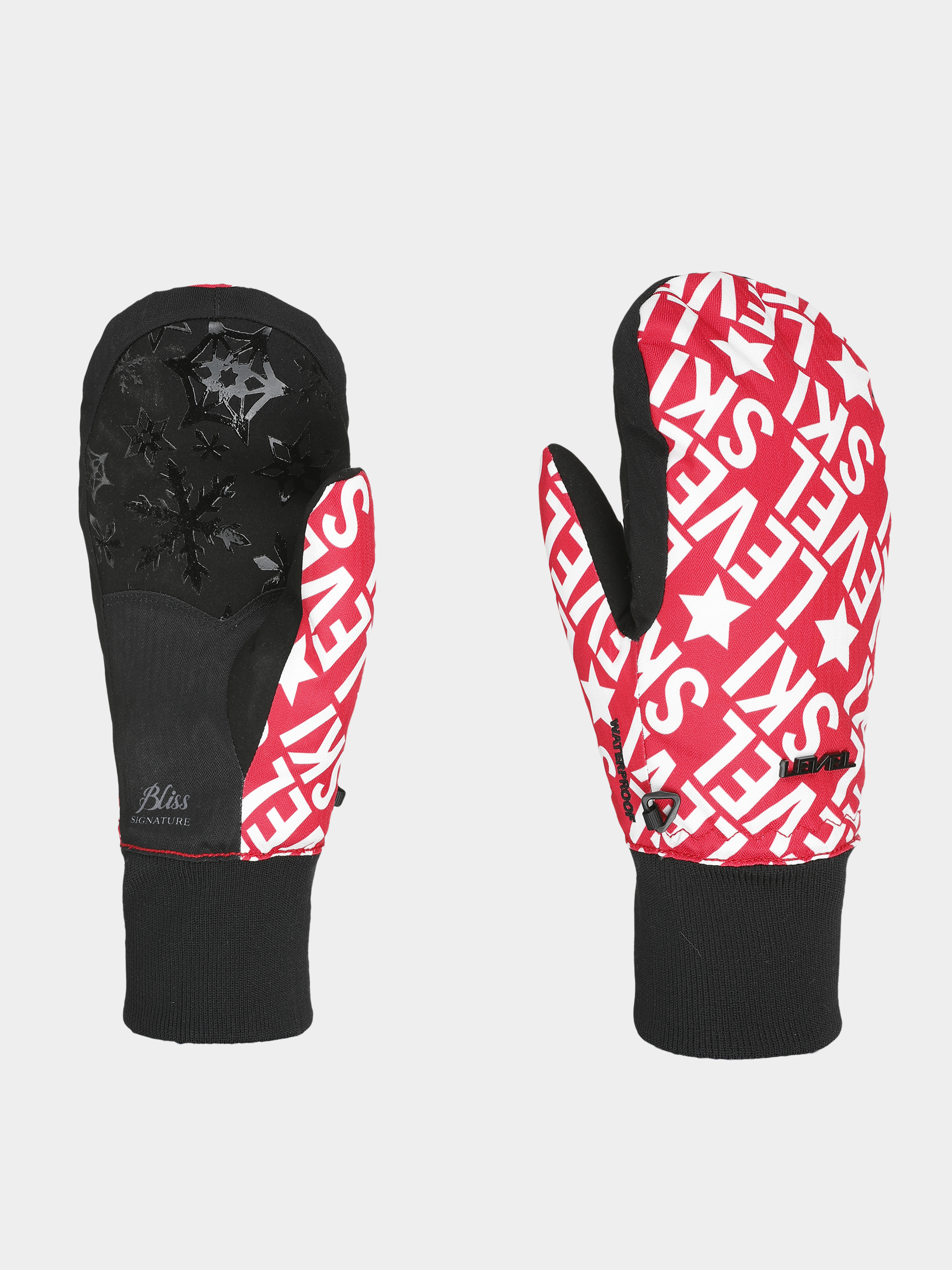 Level Coral Mitt Kesztyű Wmn (white/red)