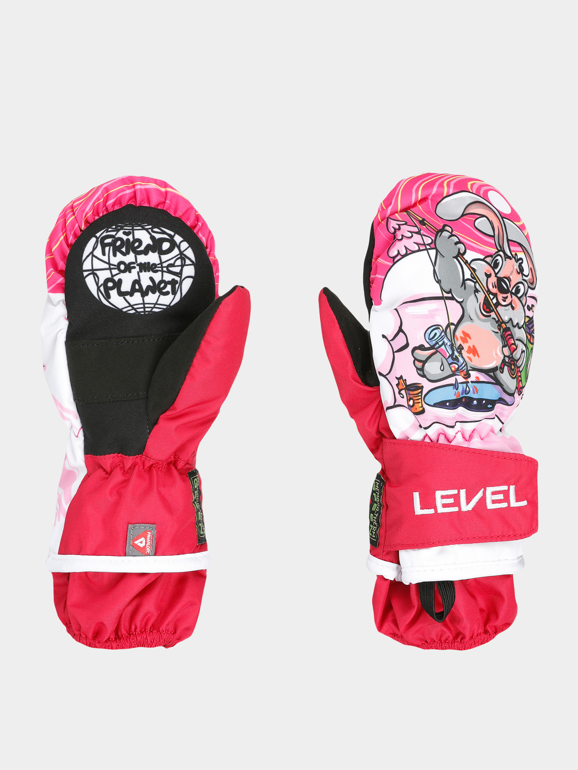 Level Animal Rec JR Kesztyű (bordeaux)