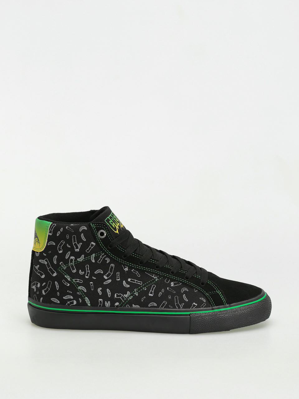 Emerica Omen Hi X Creature Cipők (black/black)