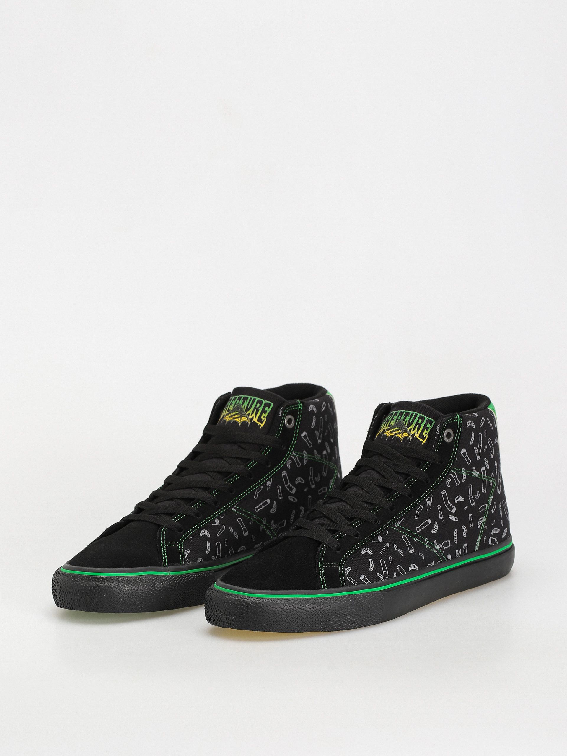 Emerica Omen Hi X Creature Cipők (black/black)
