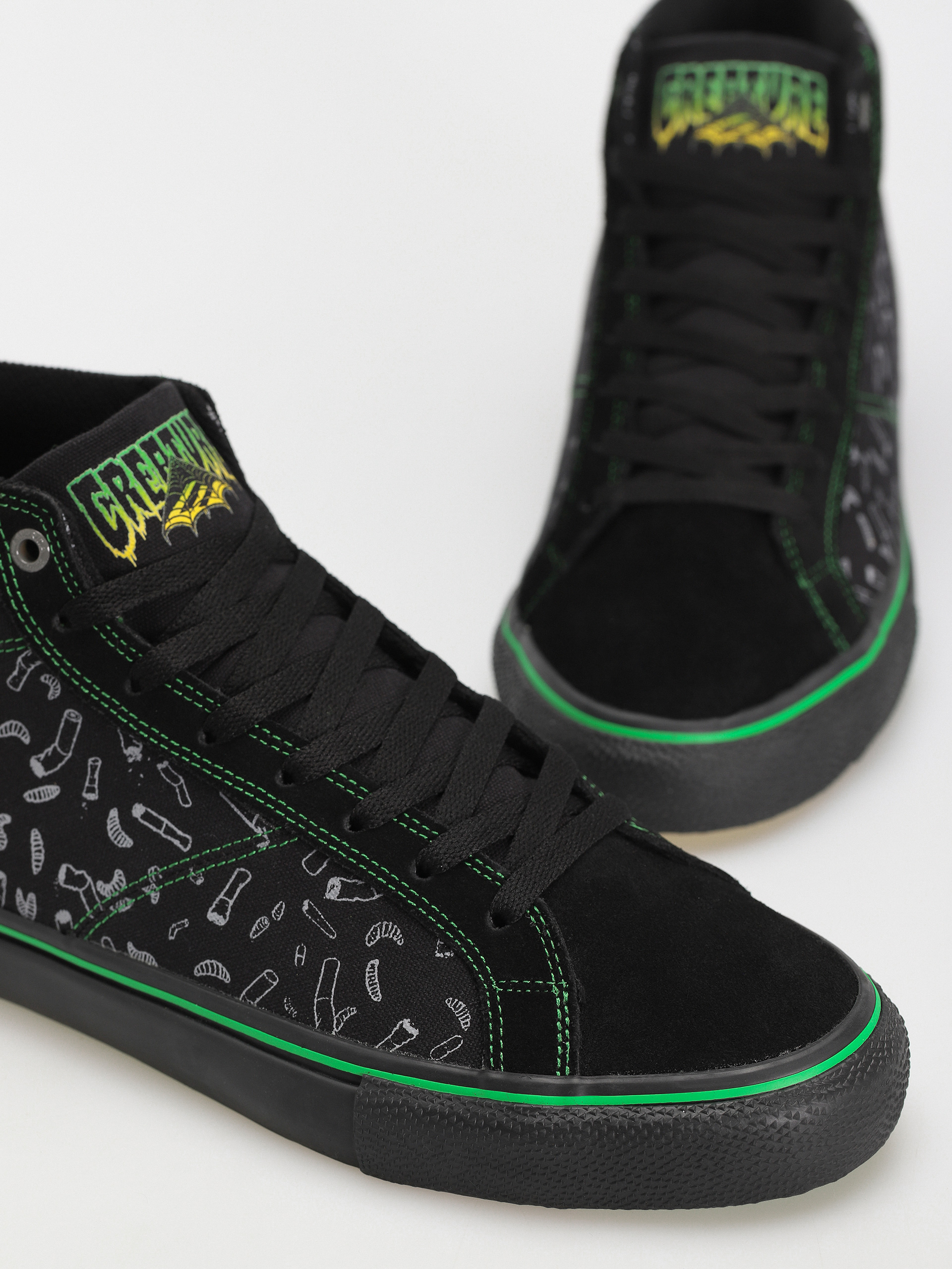 Emerica Omen Hi X Creature Cipők (black/black)