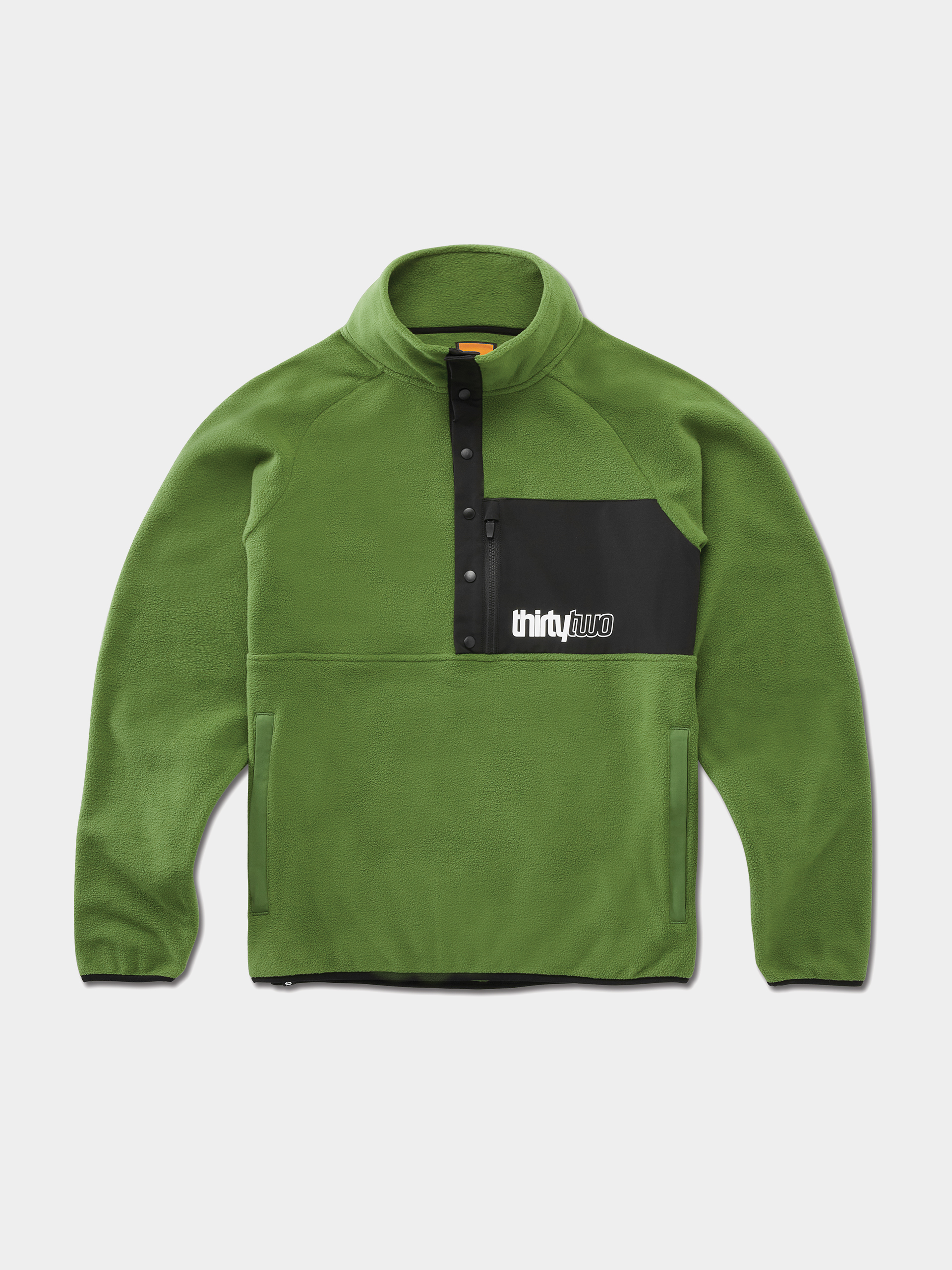 Férfi ThirtyTwo Rest Stop Anorak Thermo pulóver (olive)